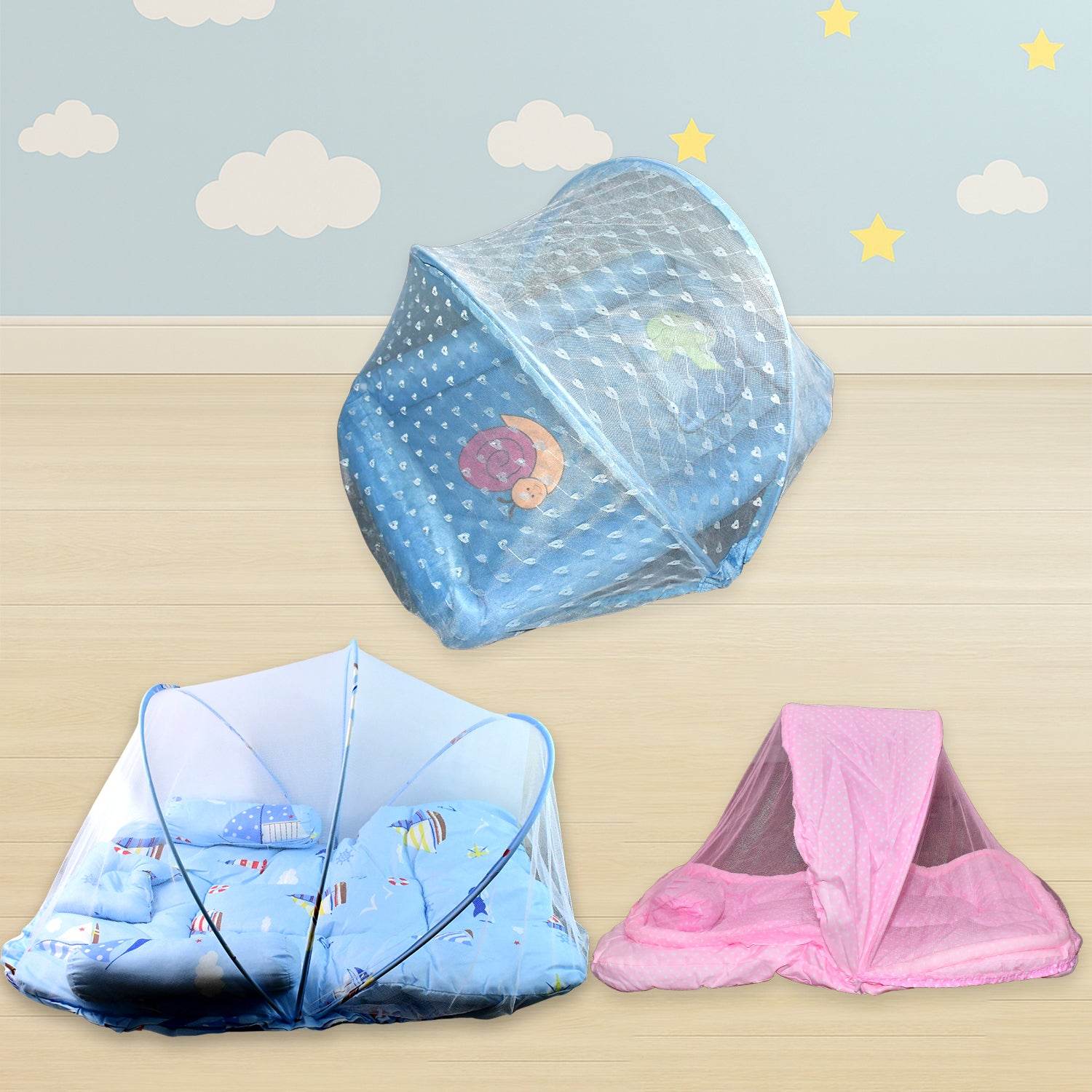 Multipurpose Baby Play Gym And Sleeping Mat (Mix Design 1 Pc) - 9XShoppy
