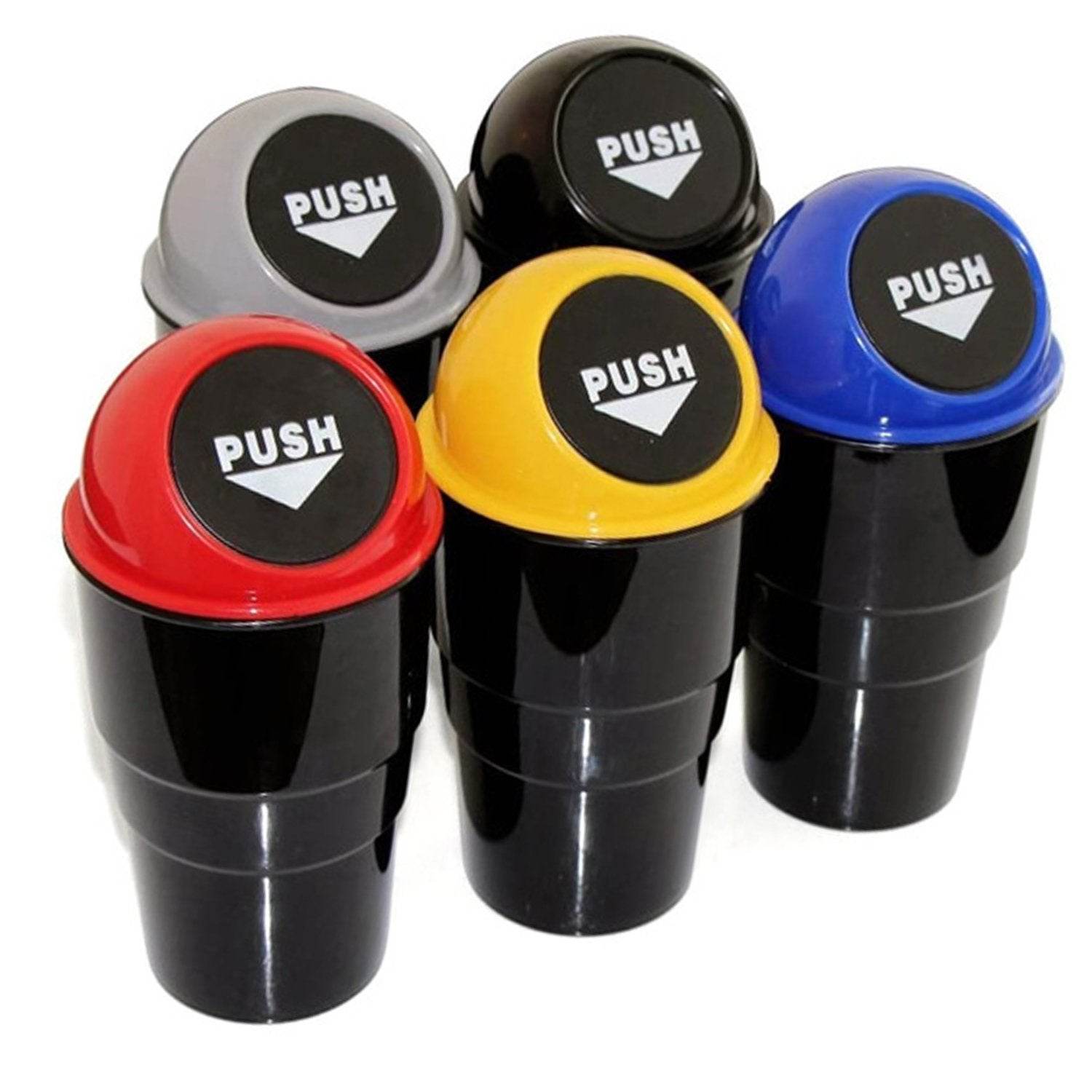 Mini Car Trash Bin Can Holder Dustbin - 9XShoppy