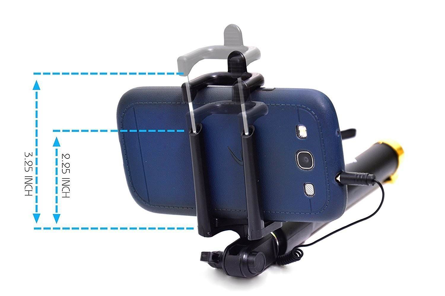 Selfie Sticks Box With Aux Wire For All Smart Phones - 9XShoppy