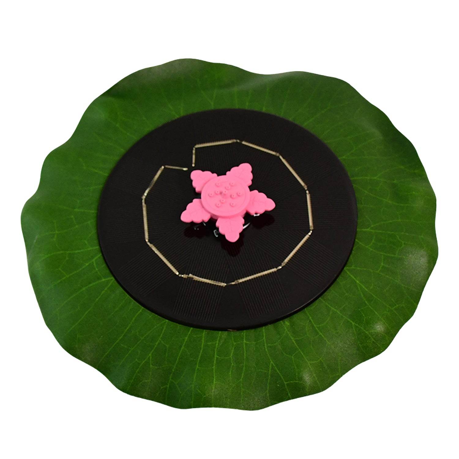 Decorative Solar-powered Floating Water Fountain Pump - 9XShoppy