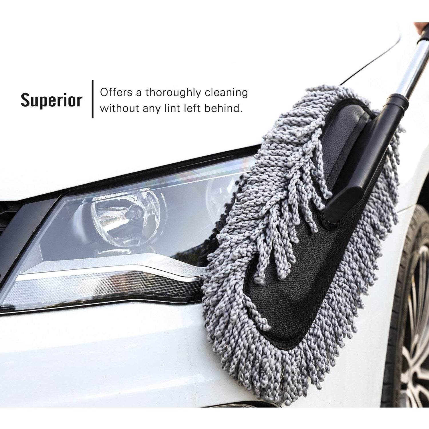 Car Dust Brush Gentle And Efficient Cleaning Tool For Interior And Exterior (1 Pc) - 9XShoppy