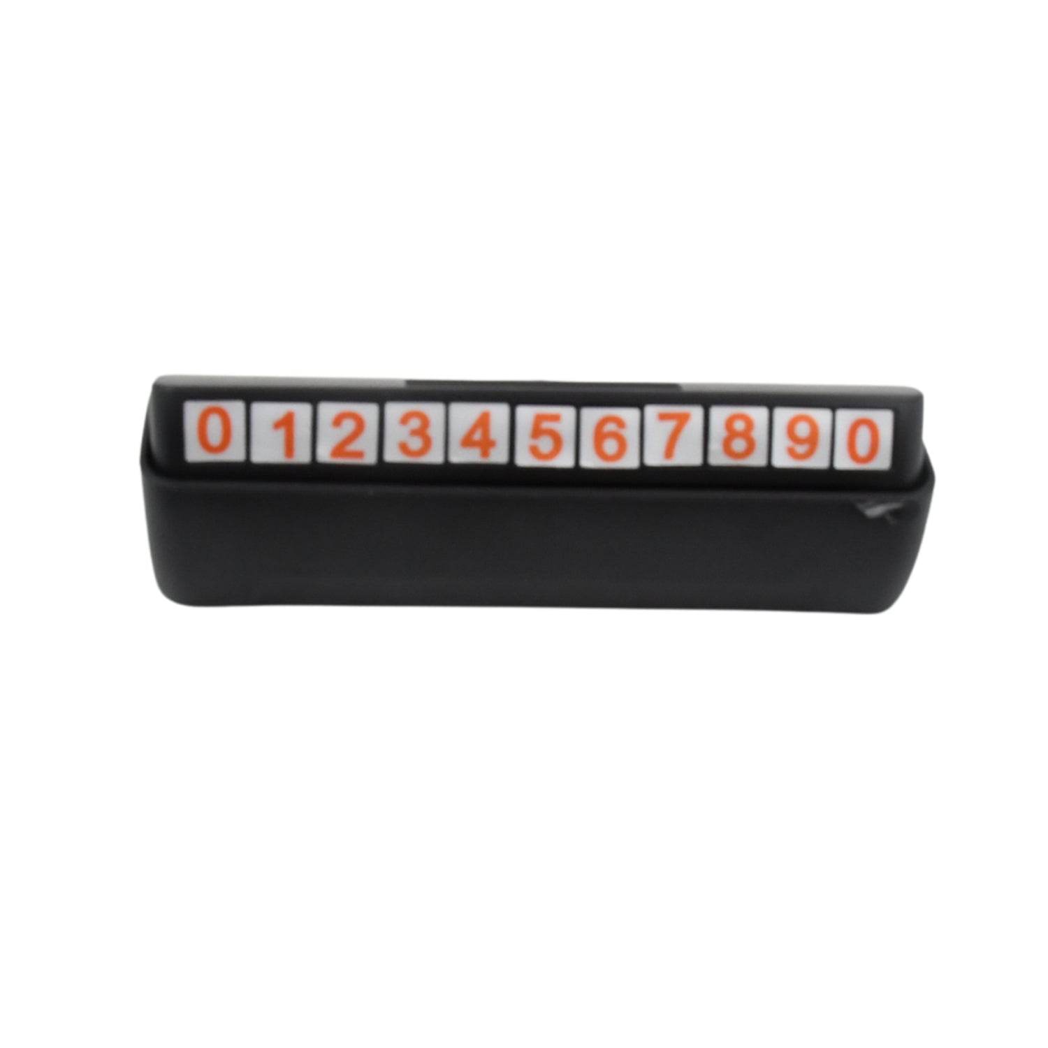 Temporary Car Parking Mobile Number Display With Magnetic Numbers Stickers (1pc) - 9XShoppy