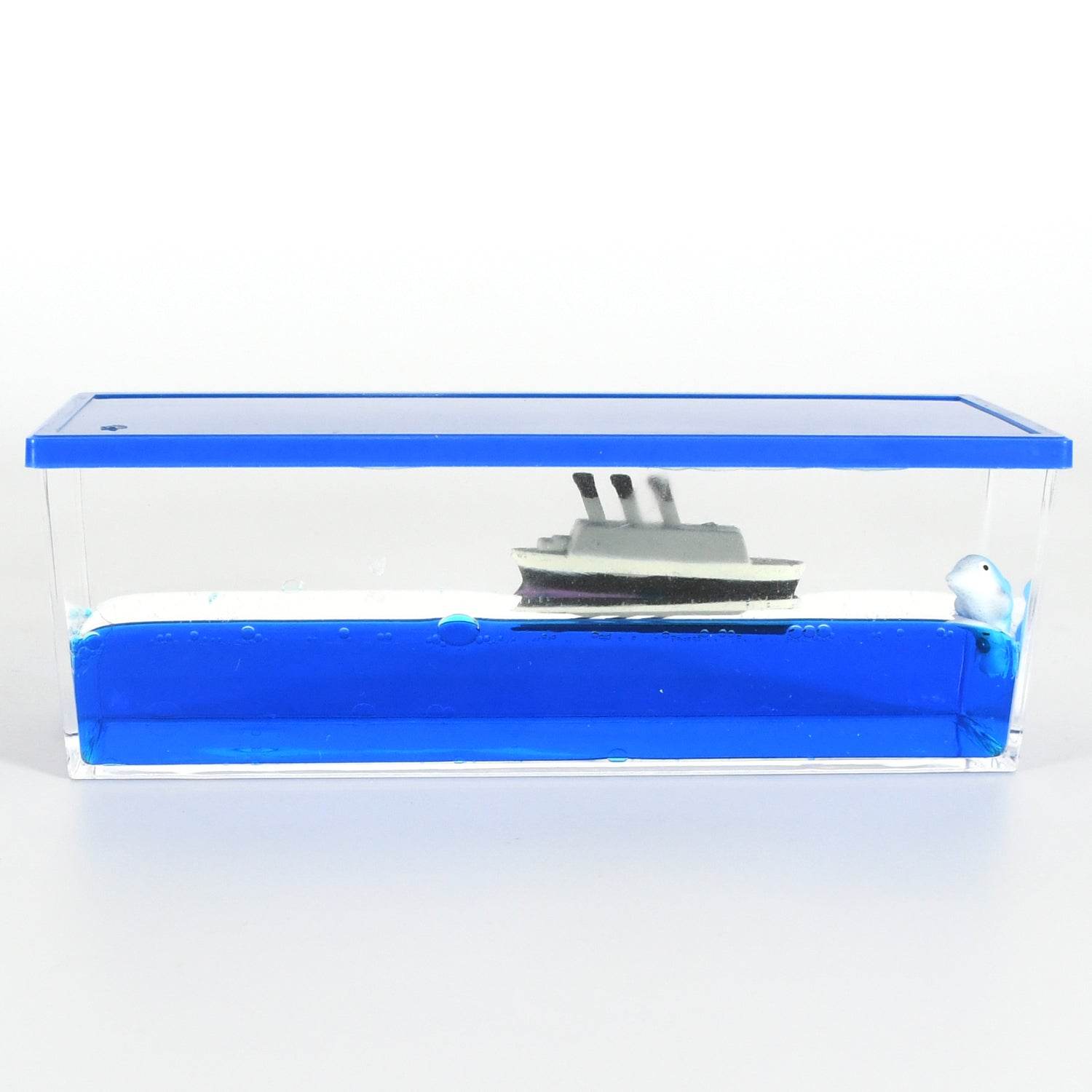 Car Interior Dashboard Decoration Floating Water Cruiser Ship Iceberg Ornament Car Interior Decoration For Birthday Gifts Home Decor Suitable For Home Show Car Decoration Gifts Desk Or Paperweight - 9XShoppy