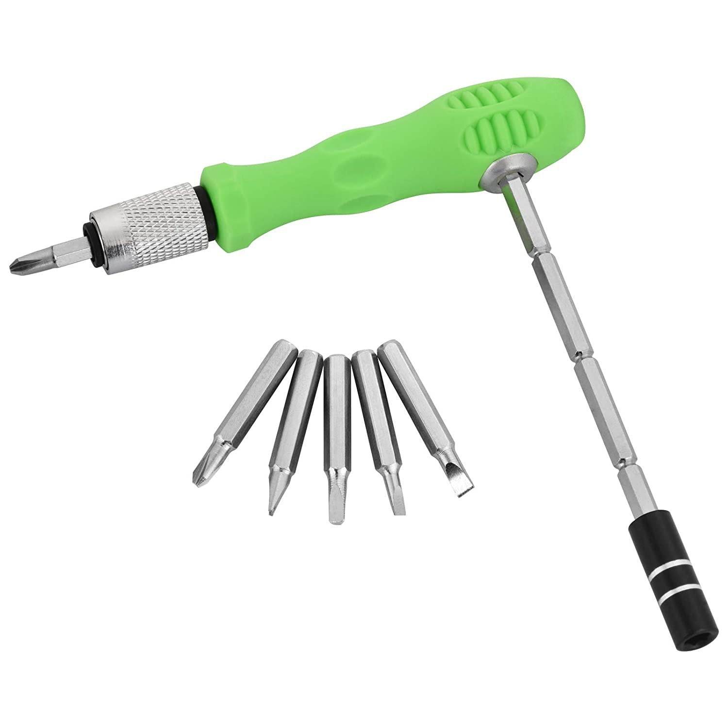 32 In 1 Mini Screwdriver Bits Set With Magnetic Flexible Extension Rod - 9XShoppy