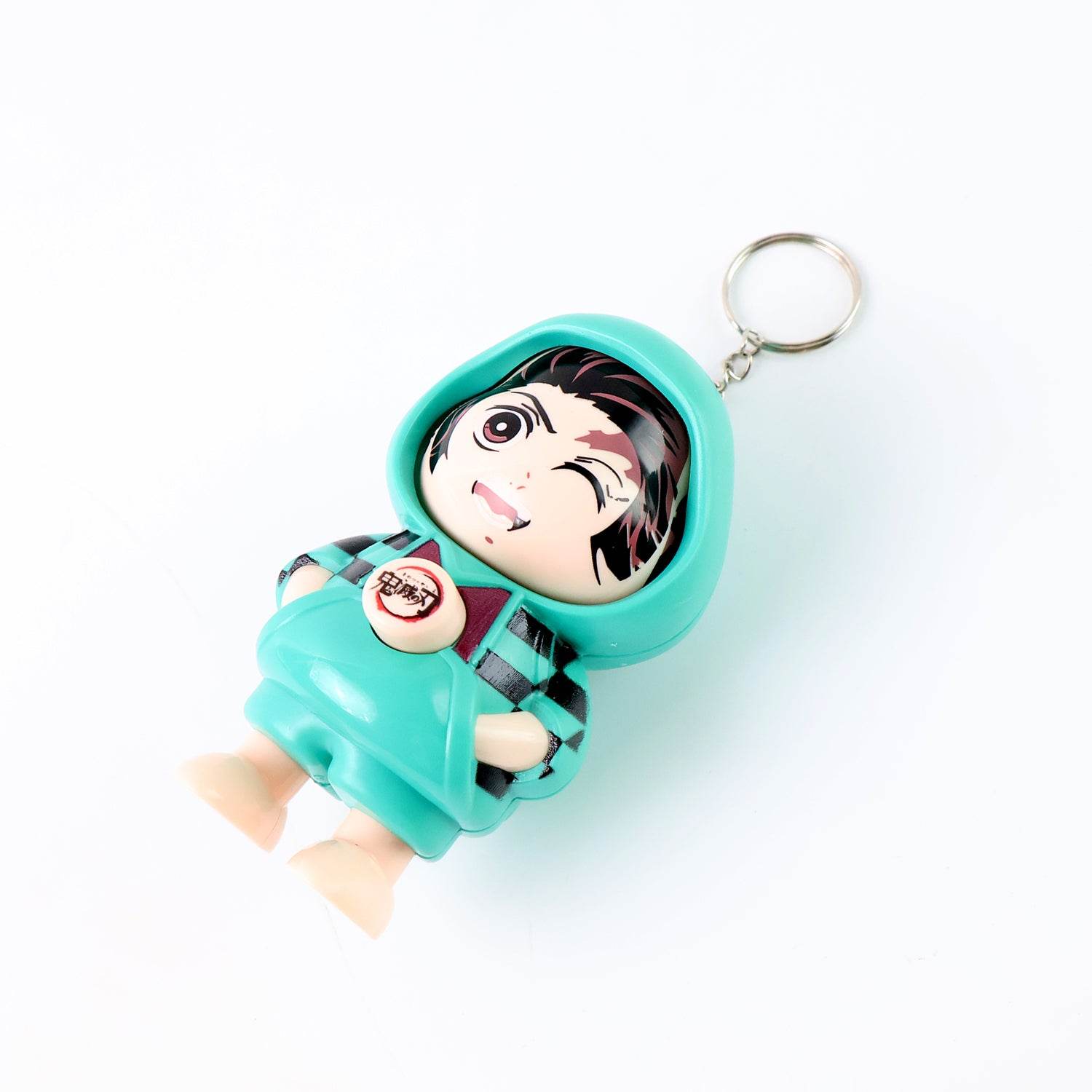 Cartoon Character Design Cute Action Figure Keychain (Mix Design 1 Pc) - 9XShoppy