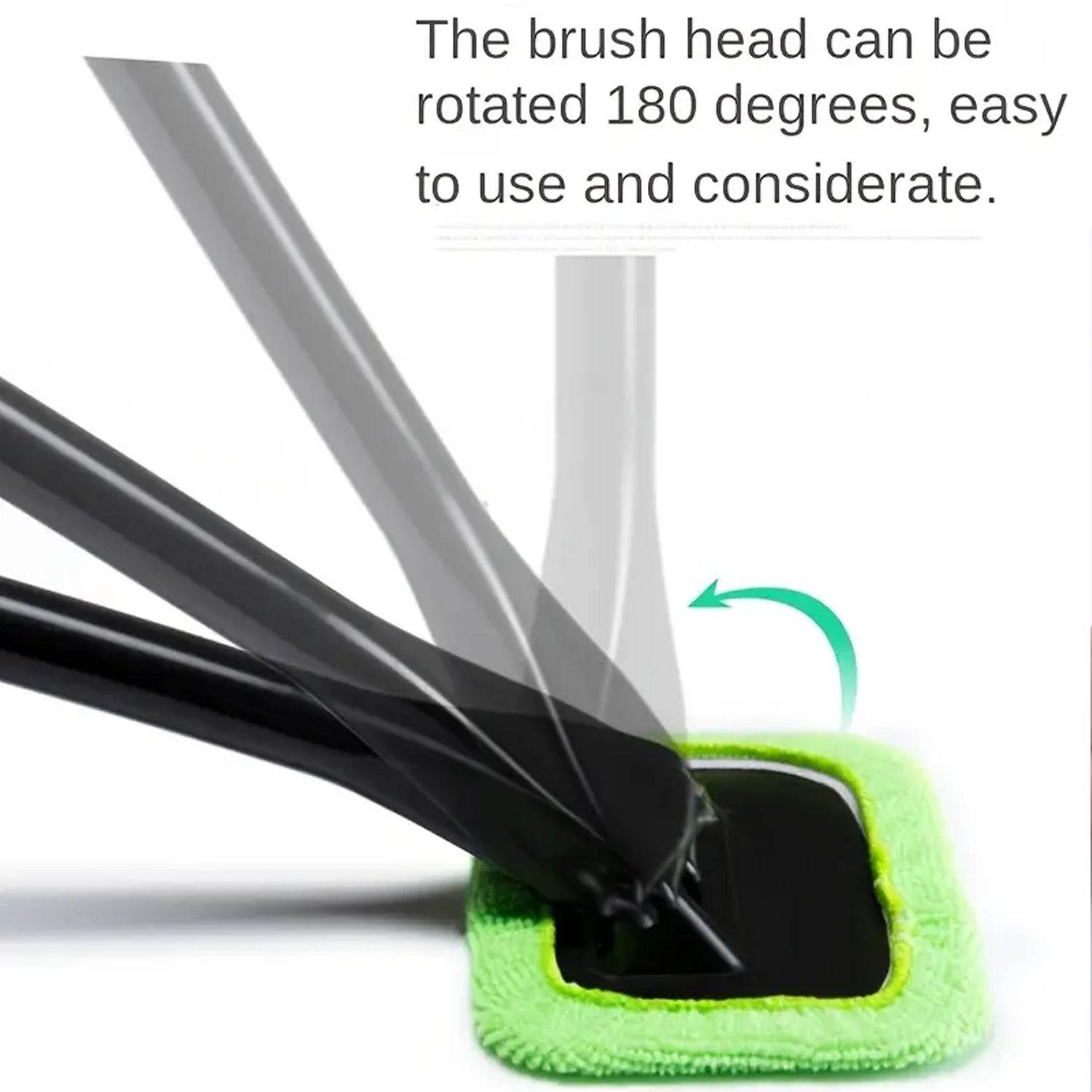 Windshield Clean Car Glass Cleaner Wiper With 1 Extra Microfiber Cloth (1 Pc 38 Cm Long) - 9XShoppy