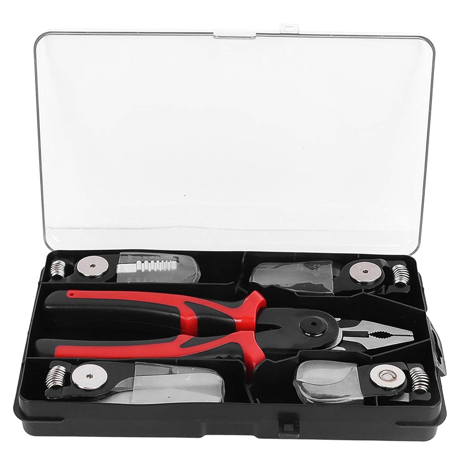 5 In 1 Wire Stripper Pliers Set Soft Grip Anti-slip Alloy Steel Cutting Gripping Stripping - 9XShoppy