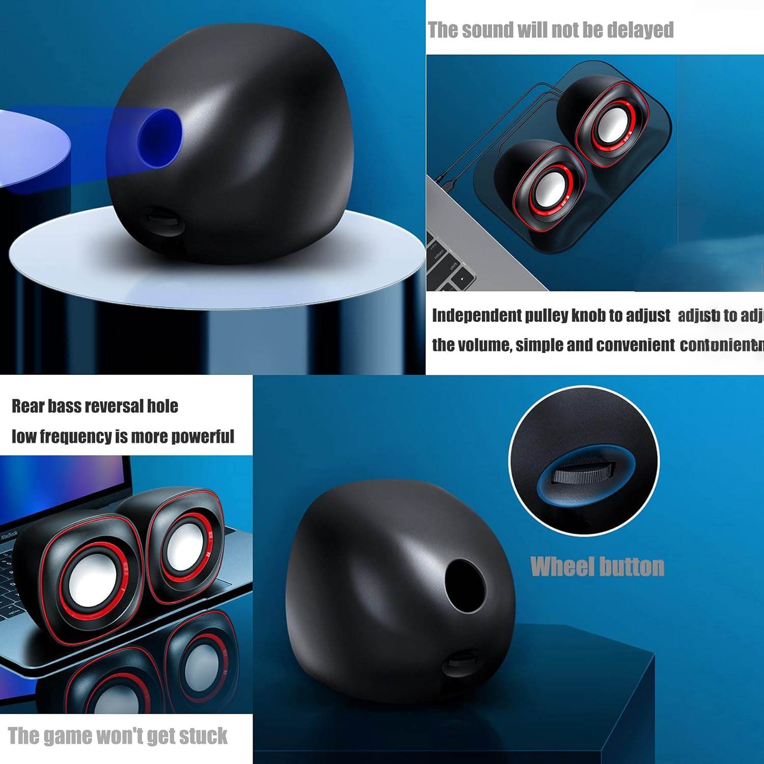 Pc Speakers Computer Speakers (1 Set) - 9XShoppy