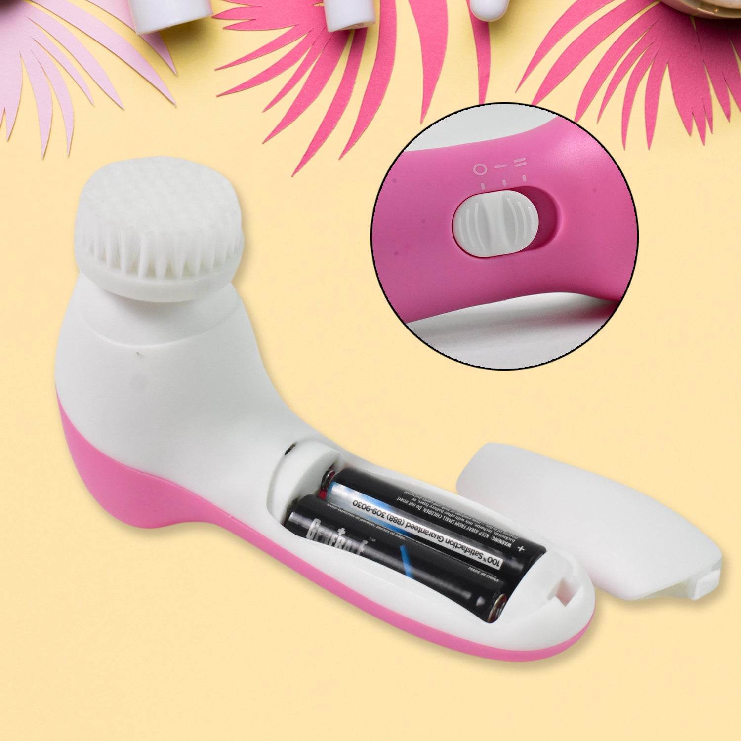Facial Beauty Brush Face Massager (1 Pc With 2 Aa Battery Included) - 9XShoppy