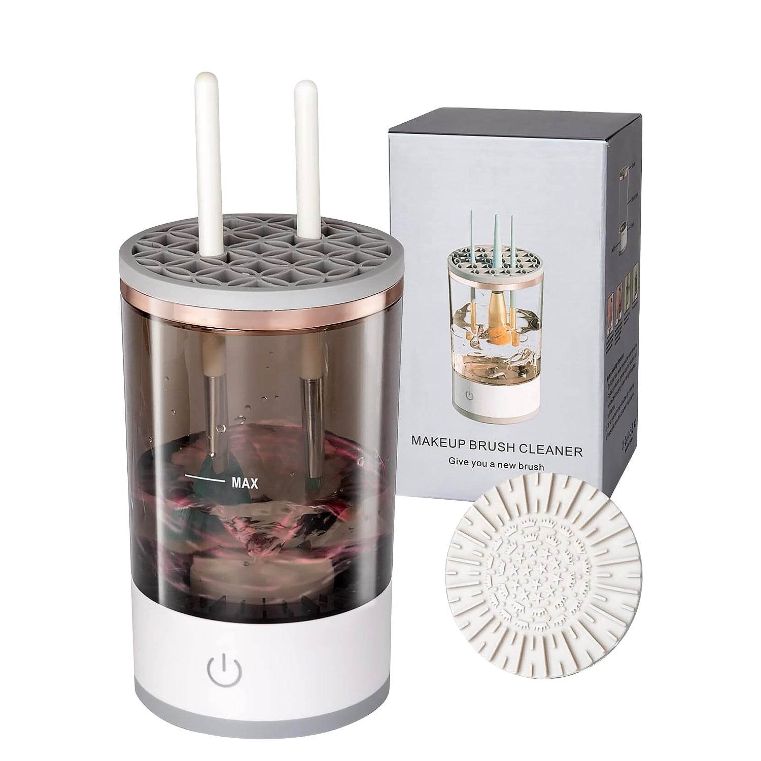 Automatic Makeup Brush Cleaner Fast Electric Brush Cleaner Hand Free Machine - 9XShoppy