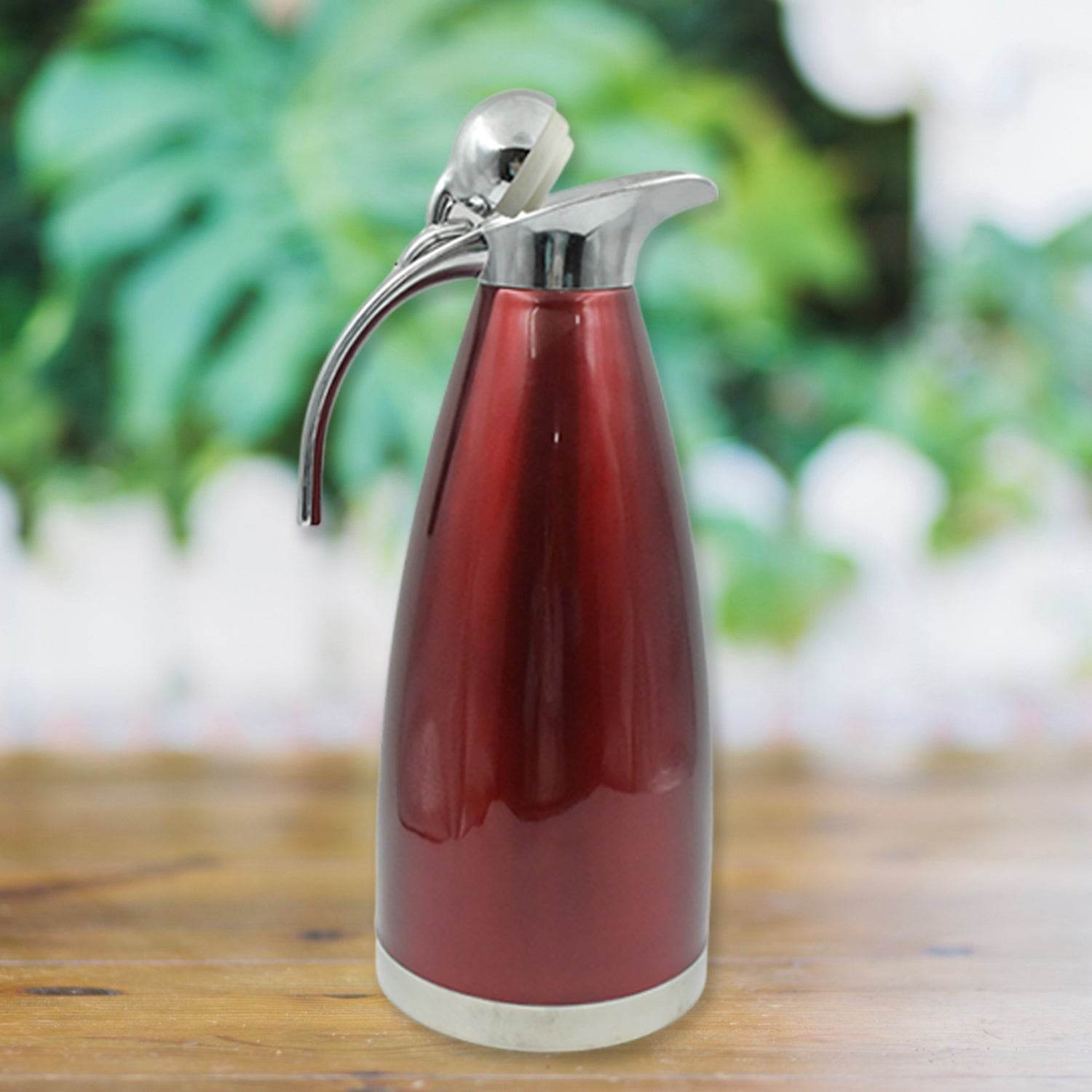 Vacuum Insulated Kettle Jug Vacuum Insulated Thermo Kettle Jug Insulated Vacuum Flask Vacuum Kettle Jug Stainless Steel For Milk Tea Beverage Home Office Travel Coffee (2.5 Ltr 1.5 Ltr 2 Ltr) (1pc) - 9XShoppy