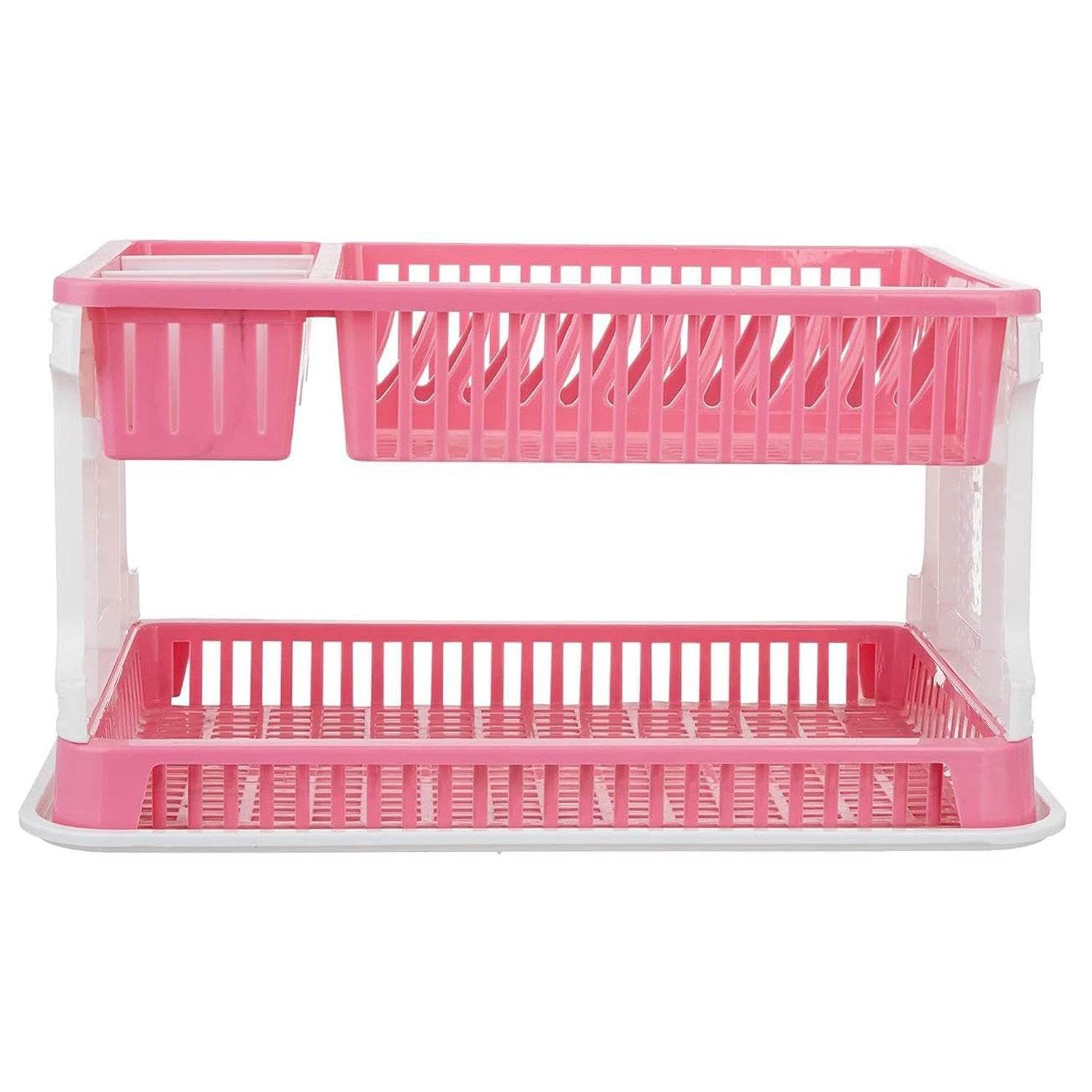 Plastic Kitchen Organizer Rack With Water Storing Tray - 9XShoppy