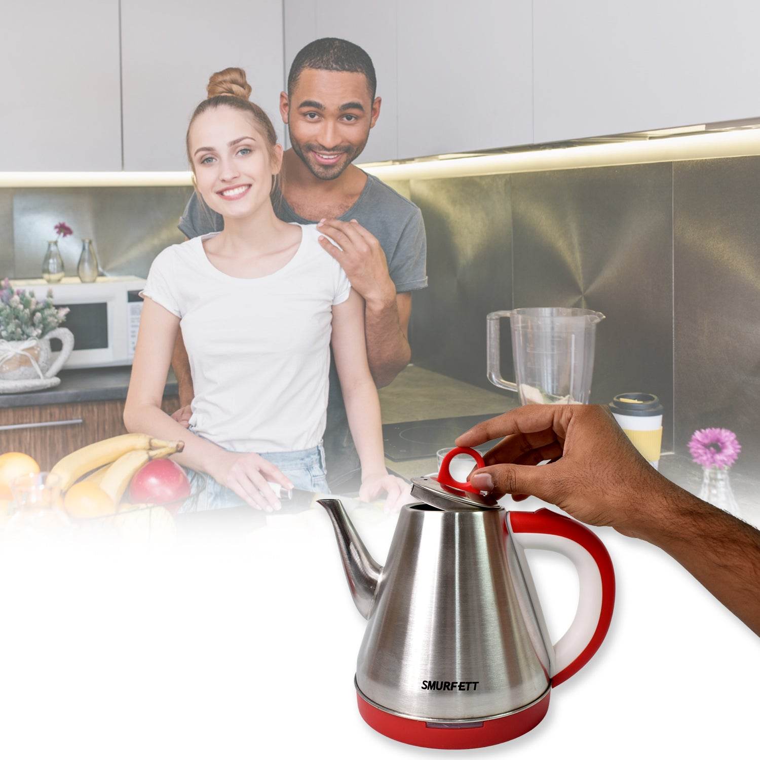 Stainless Steel Large Capacity Electric Kettle (1500w 1.5 Ltr.) - 9XShoppy