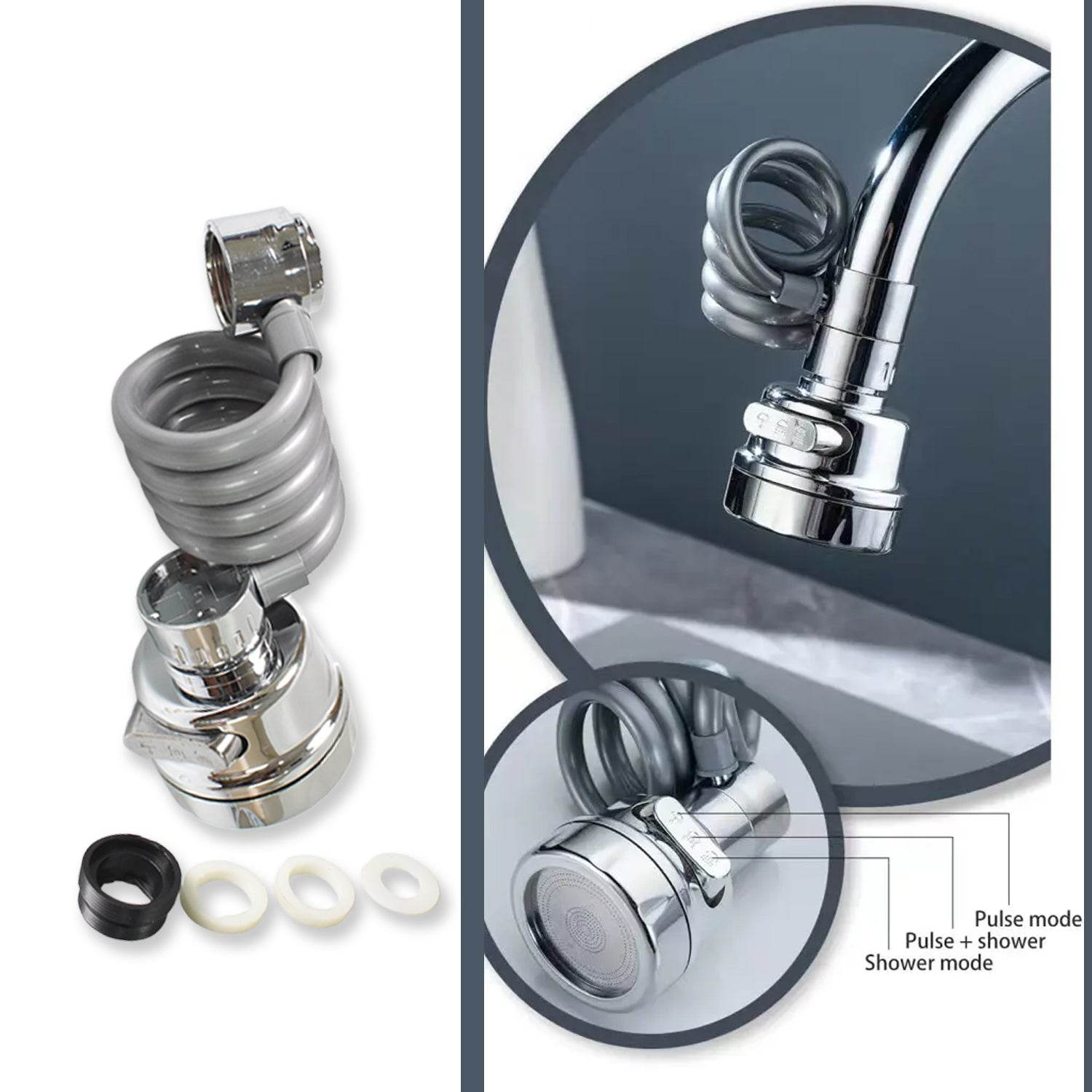 Water Faucet Extender Kitchen Faucet Sprayer Kitchen Sink Accessories Tools (1 Pc) - 9XShoppy