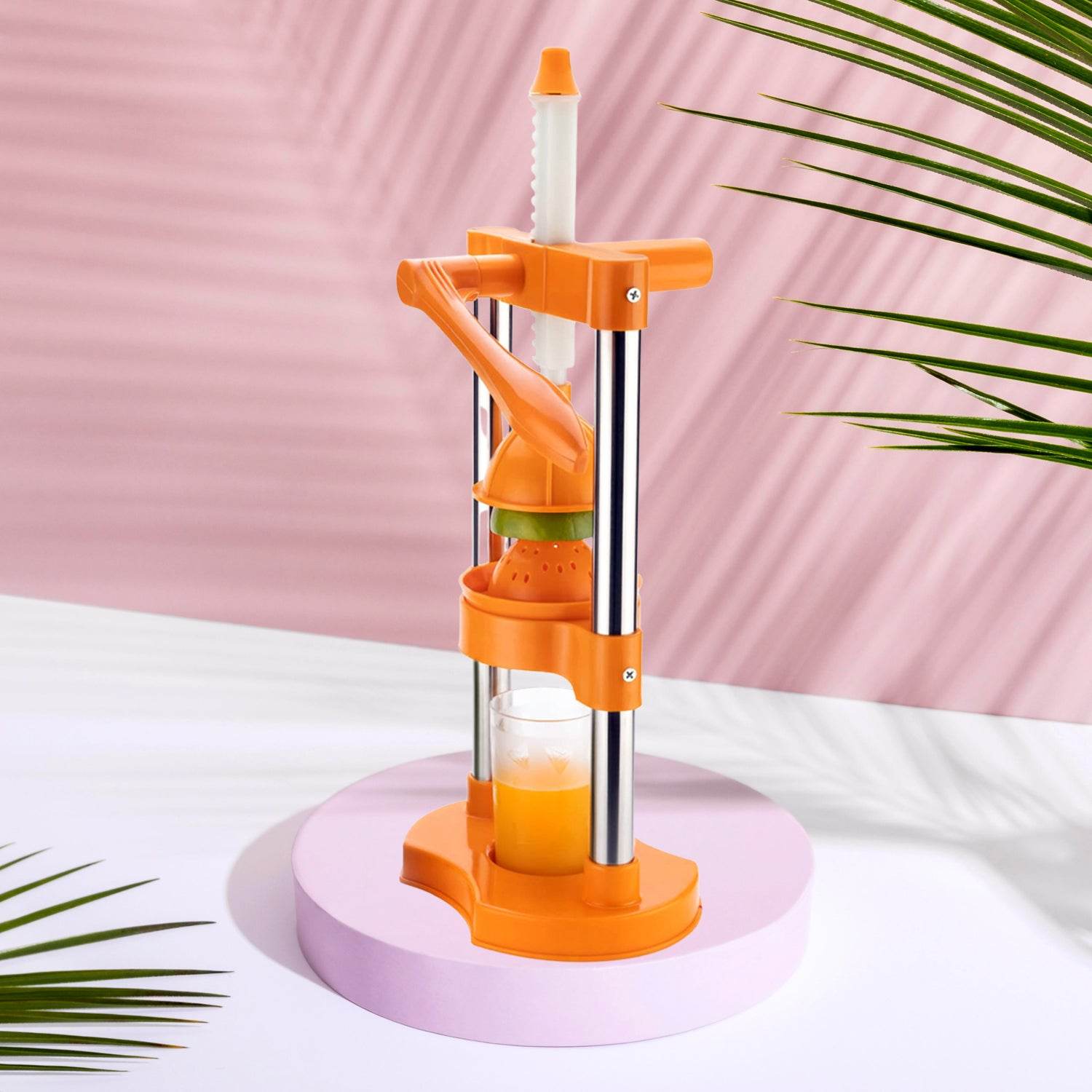 7128 Hand Pressure Juicer Manual Cold Press Juice Machine Instant Make Juice Squeezer Fruits Juicer Juice Maker Orange Juice Extractor For Fruits Vegetables Orange - 9XShoppy