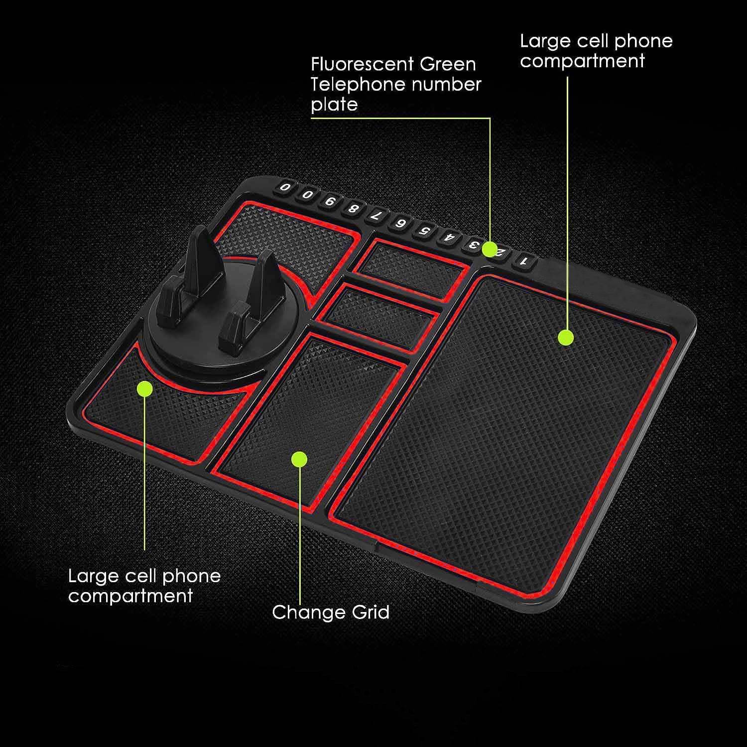 Car Dashboard Mat Mobile Phone Holder Mount - 9XShoppy