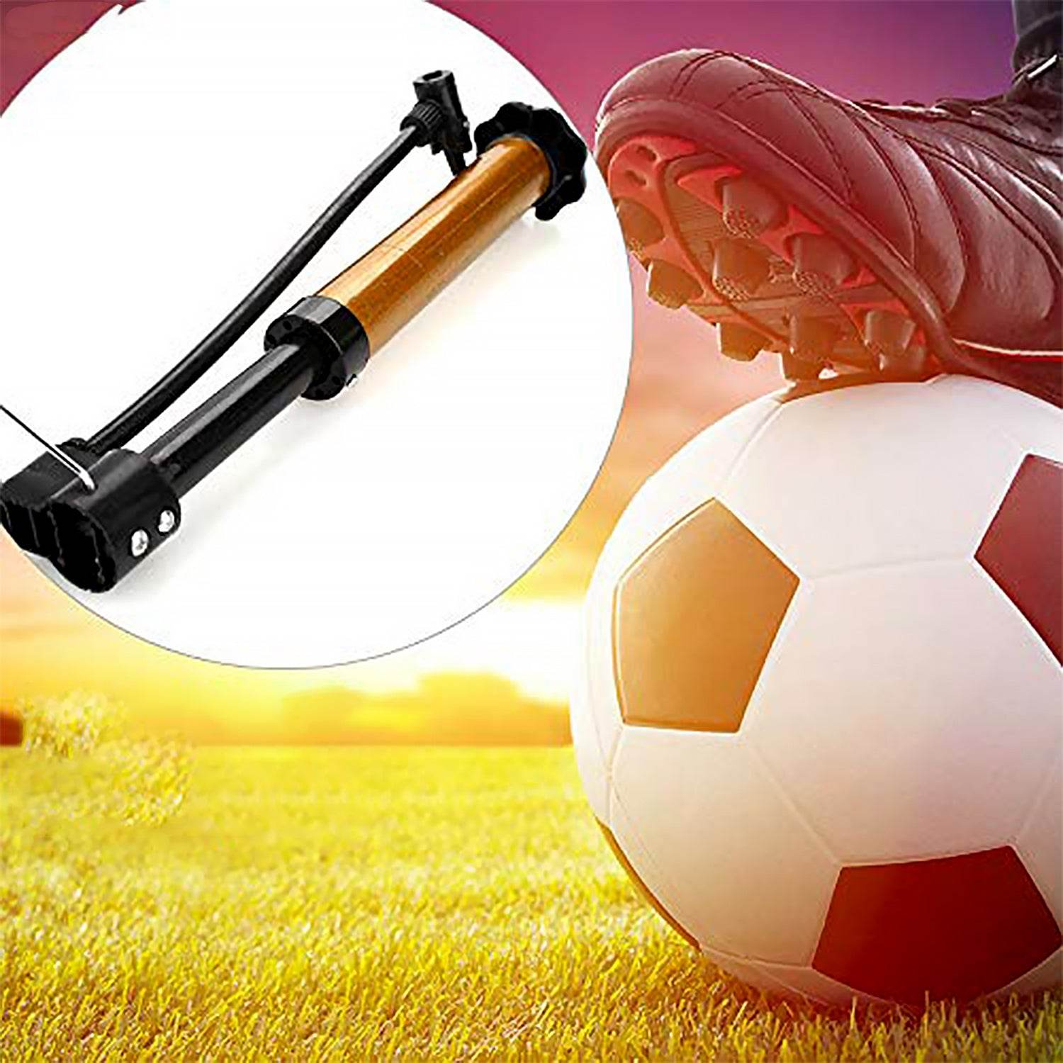 8510 Mini Hand Air Ball Pump With 1 Pin Metal Portable High Pressure Air Pump Mini Basketball Inflator For Balls Basketball Soccer Volleyball Football Inflatable And More (1 Pc) - 9XShoppy