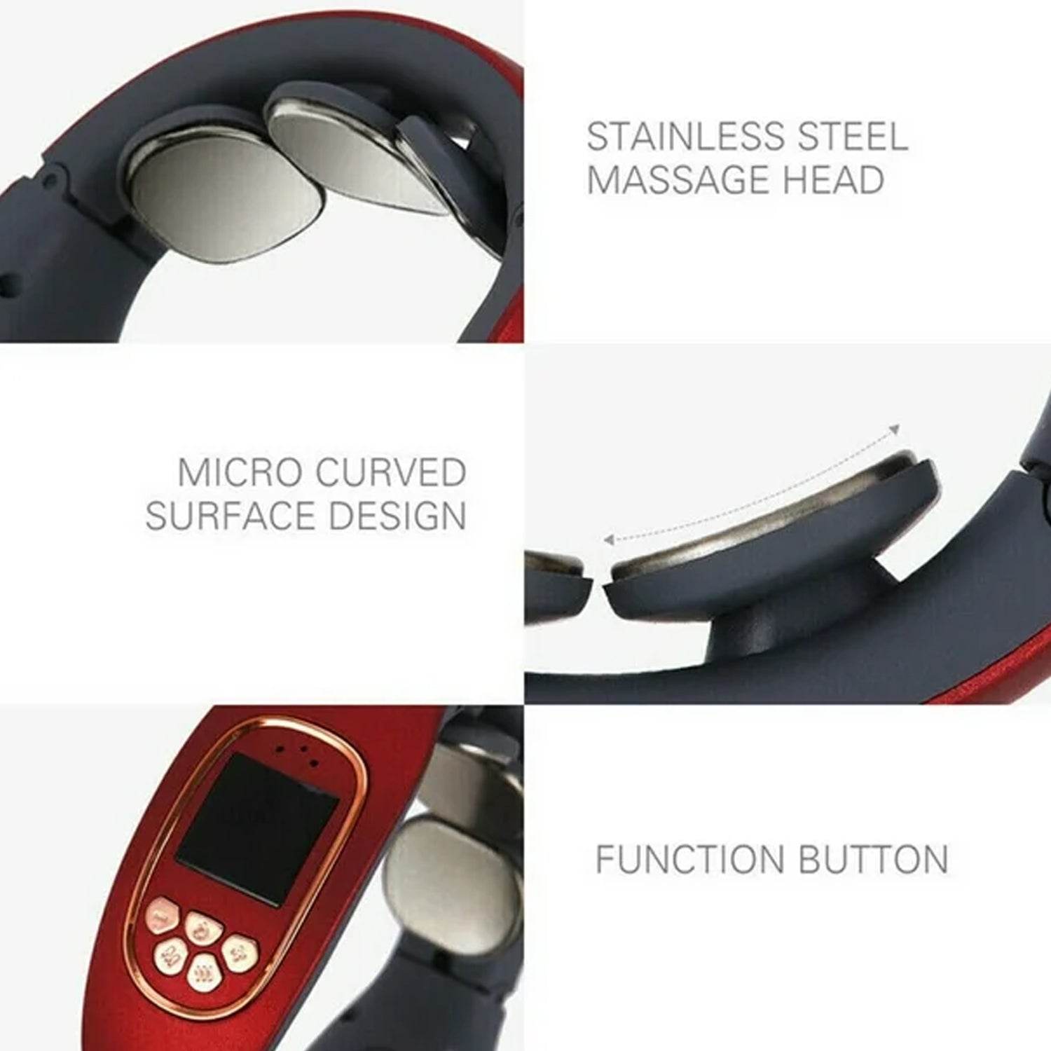 Smart Neck & Back Massager with Heat - 9XShoppy