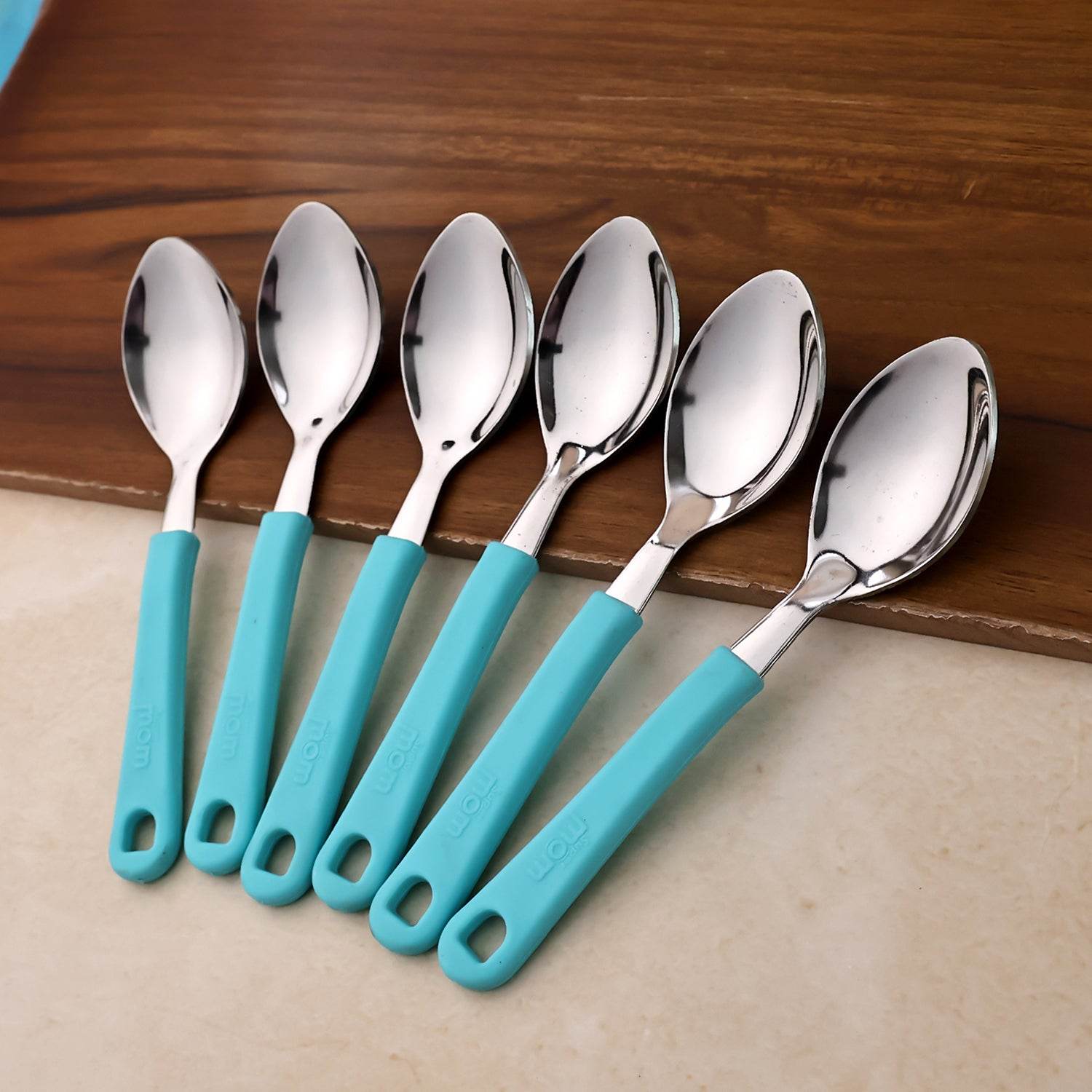 Supermom Stainless Steel Tea Spoon (6 Pc Set) - 9XShoppy