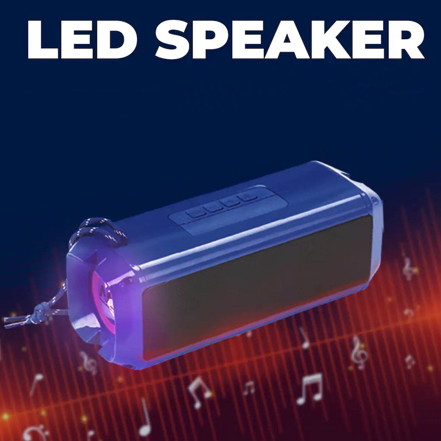 Portable Wireless Rechargeable Speaker Bluetooth Speaker (1 Pc) - 9XShoppy