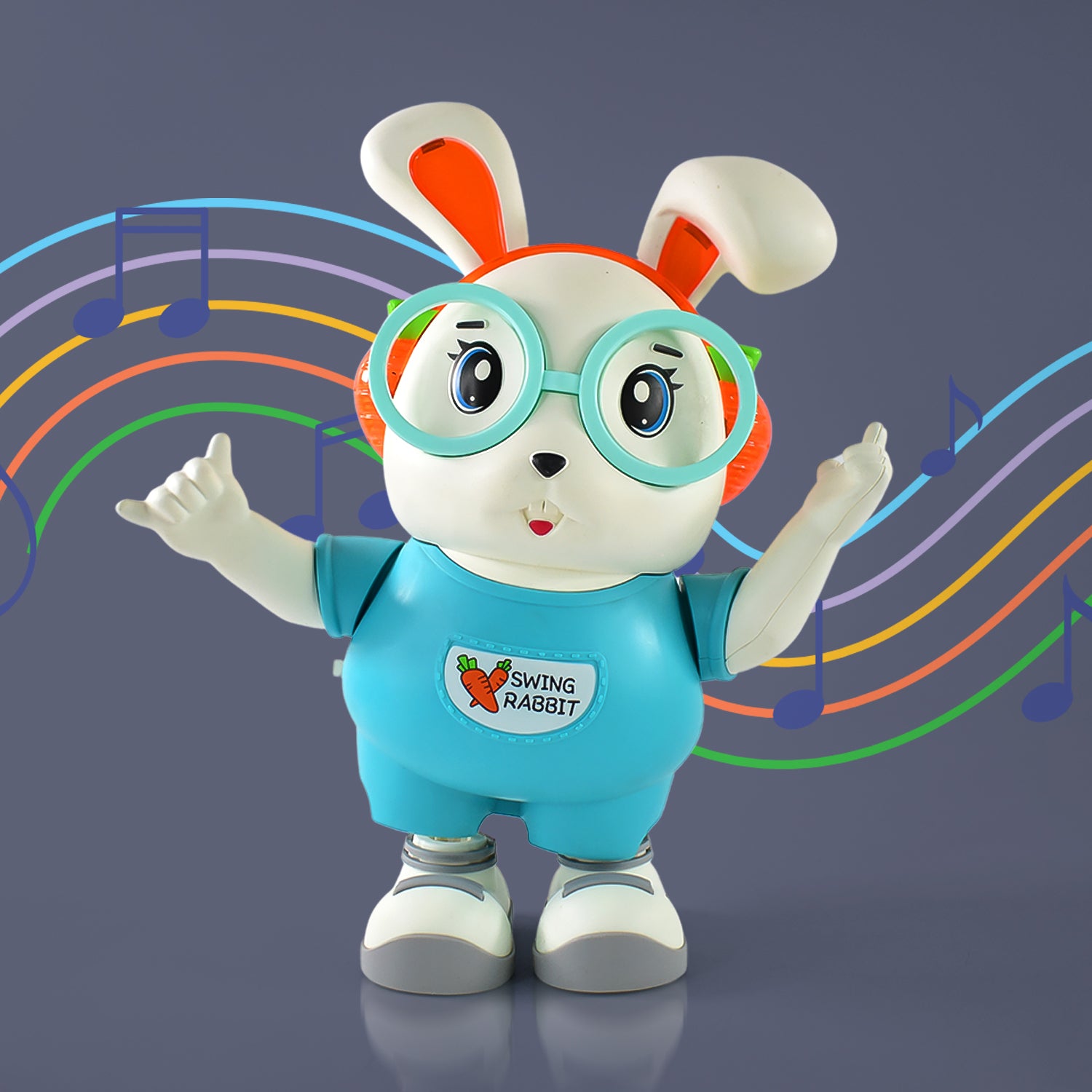 Swing Rabbit Musical Dancing Toy