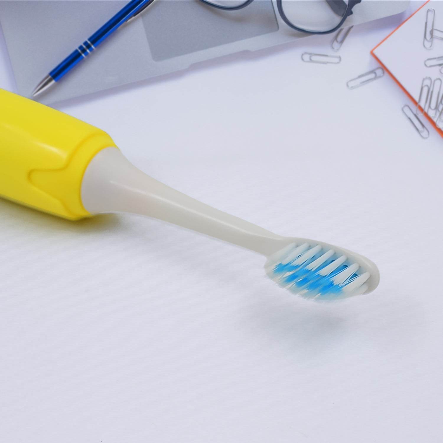 Adult Waterproof Electric Toothbrush 1 Head Battery Operated Toothbrush (1 Pc Battery Not Included) - 9XShoppy