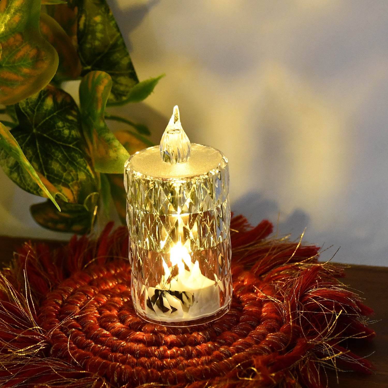 Flameless And Smokeless Decorative Candles Led Tea Light Diwali (24 Pcs Set) - 9XShoppy