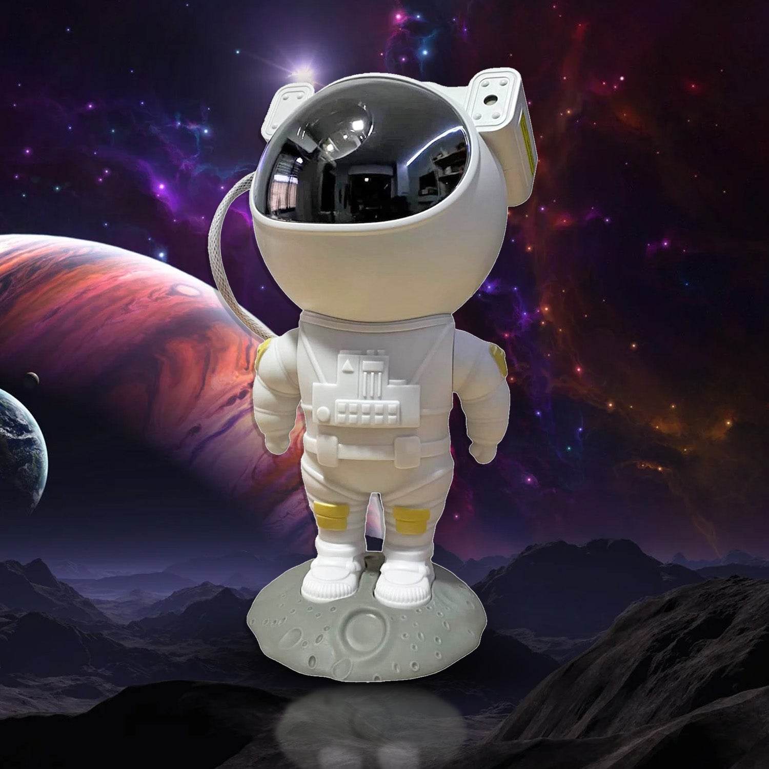 Robot Sky Space Stars Light Astronaut Galaxy Projector Night Lamp - 9XShoppy
