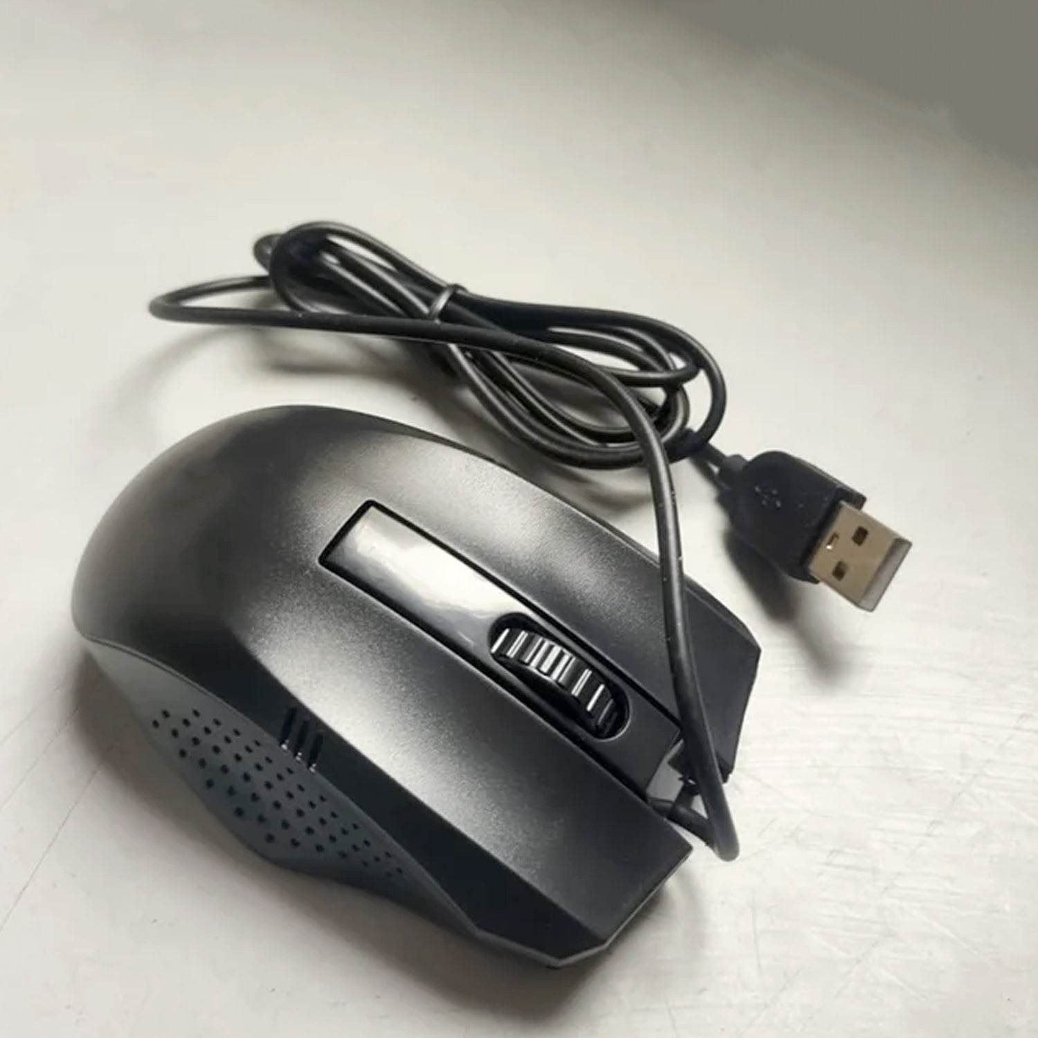 Computer Laptop Wired Optical Mouse (1 Pc) - 9XShoppy
