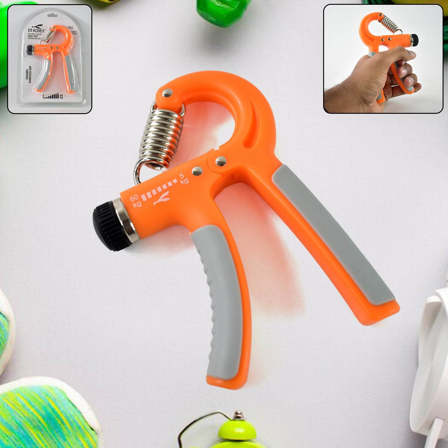 Adjustable Hand Grip Strengthener 5kg To 60kg Resistance (1 Pc) - 9XShoppy