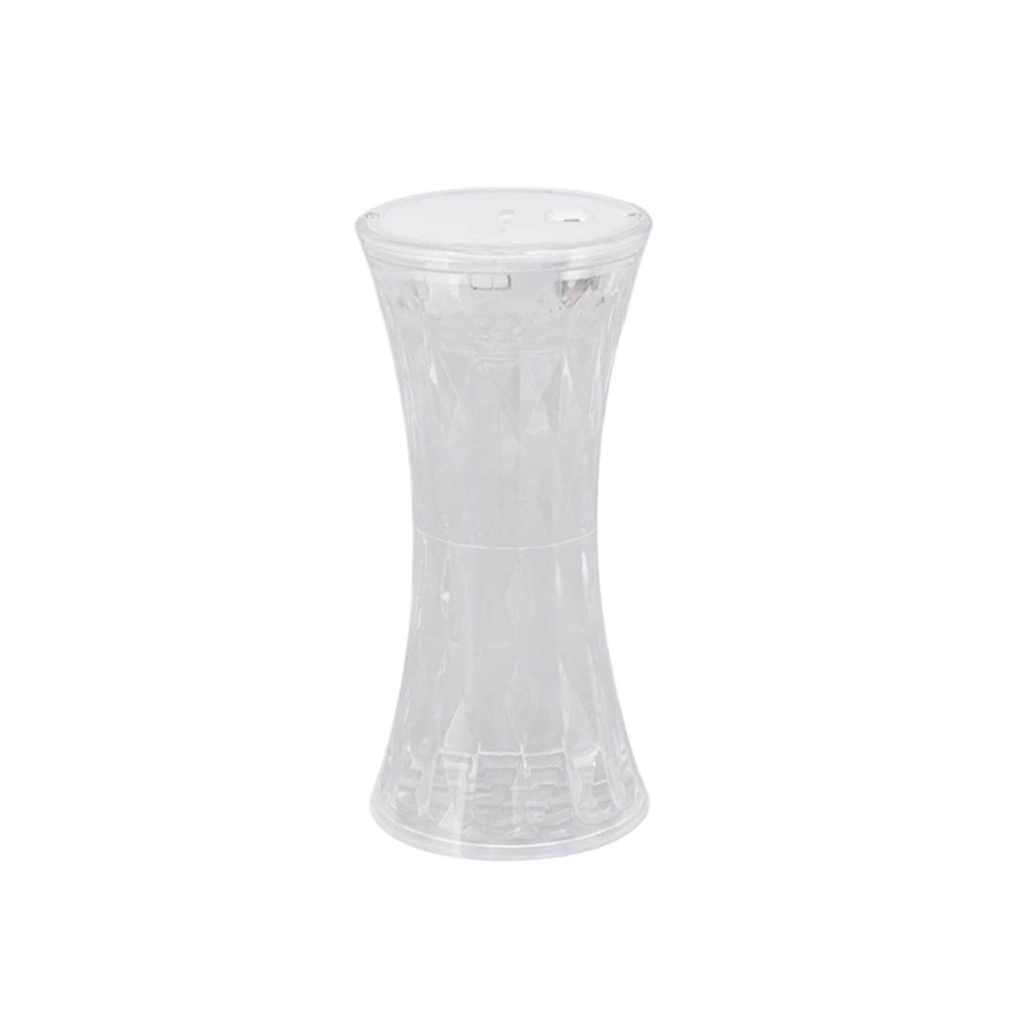 Crystal Lamp Universal Night Light Soft Lighting Eye Protection For Nursery Study Bedroom Transparent Crystal Table Soft Lighting Multipurpose For Hotel For Office For Childrens Room (12pc Moq) - 9XShoppy