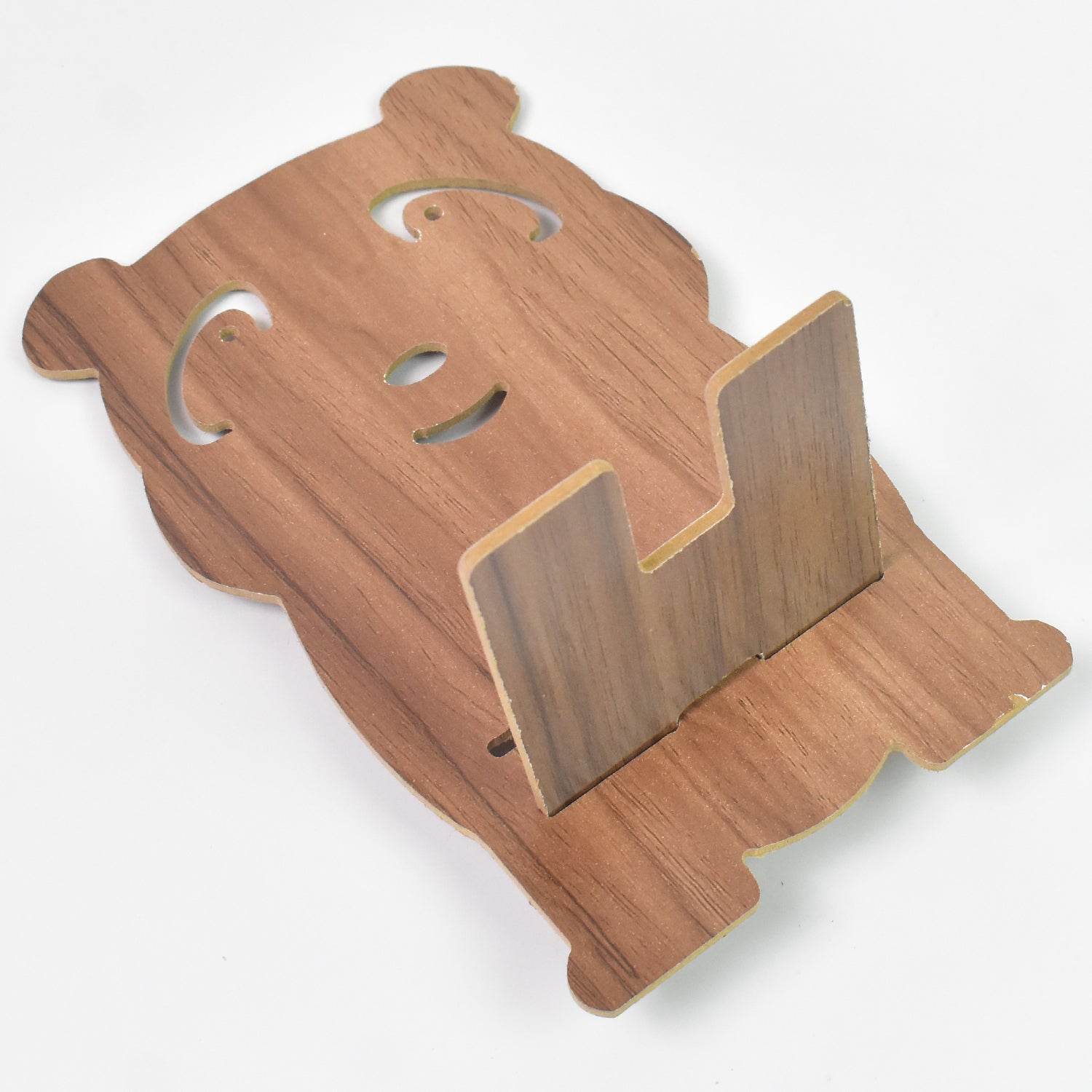 Wooden Cartoon Shape Design Mobile Stand (1 Pc) - 9XShoppy