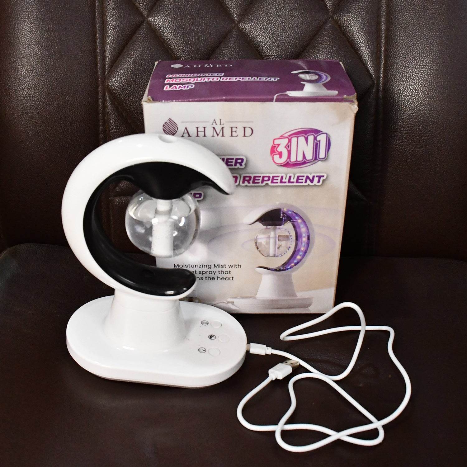 3-in-1 Led Lamp With Humidifier And Mosquito Repellent - 9XShoppy
