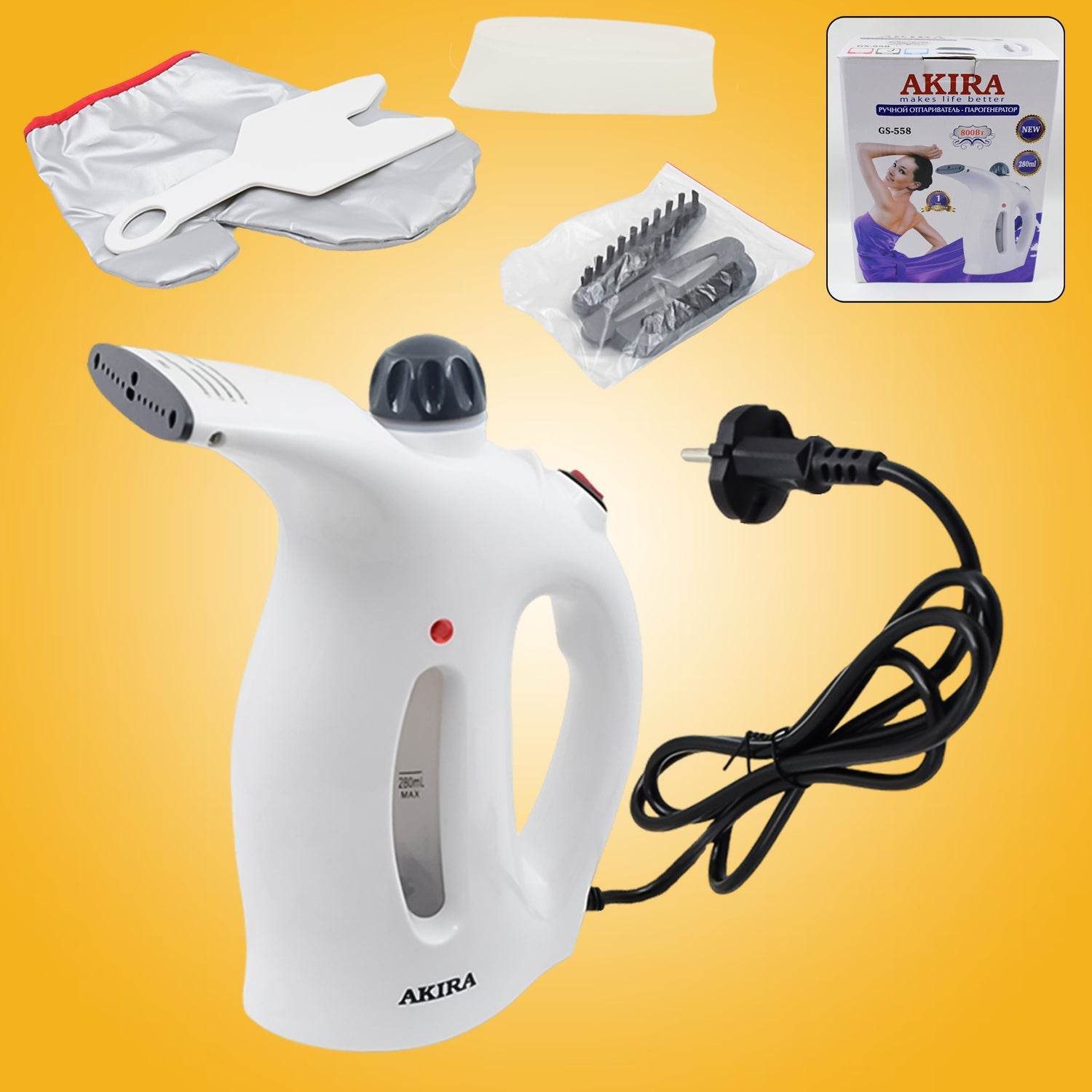 Portable Handheld Garment Facial Steamer (1 Pc) - 9XShoppy