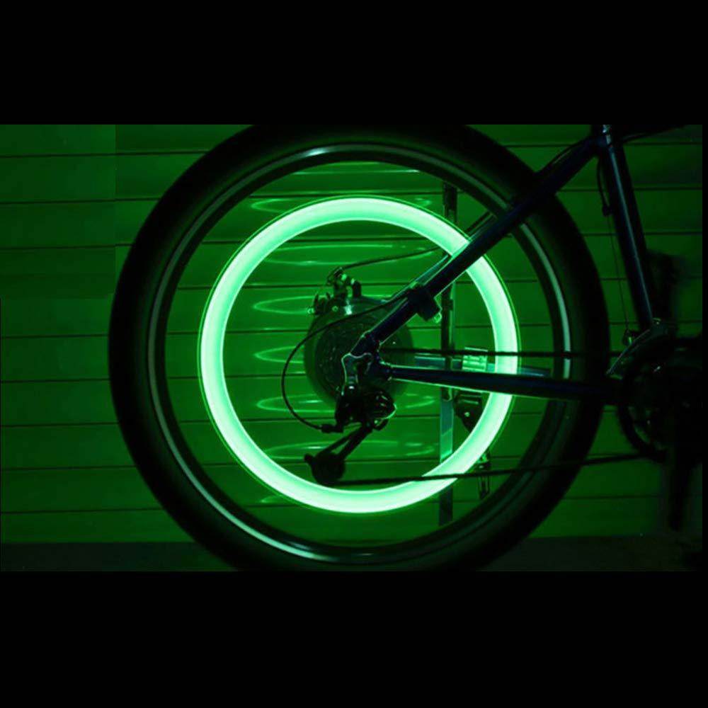 Led Flash Light Lamp Tyre Wheel Valve Sealing Caps - 9XShoppy