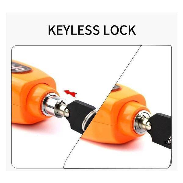 Heavy Duty Bike Brake Lock - 9XShoppy