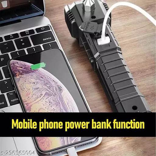 Portable 3w Rechargeable Torch Led Flashlight - 9XShoppy
