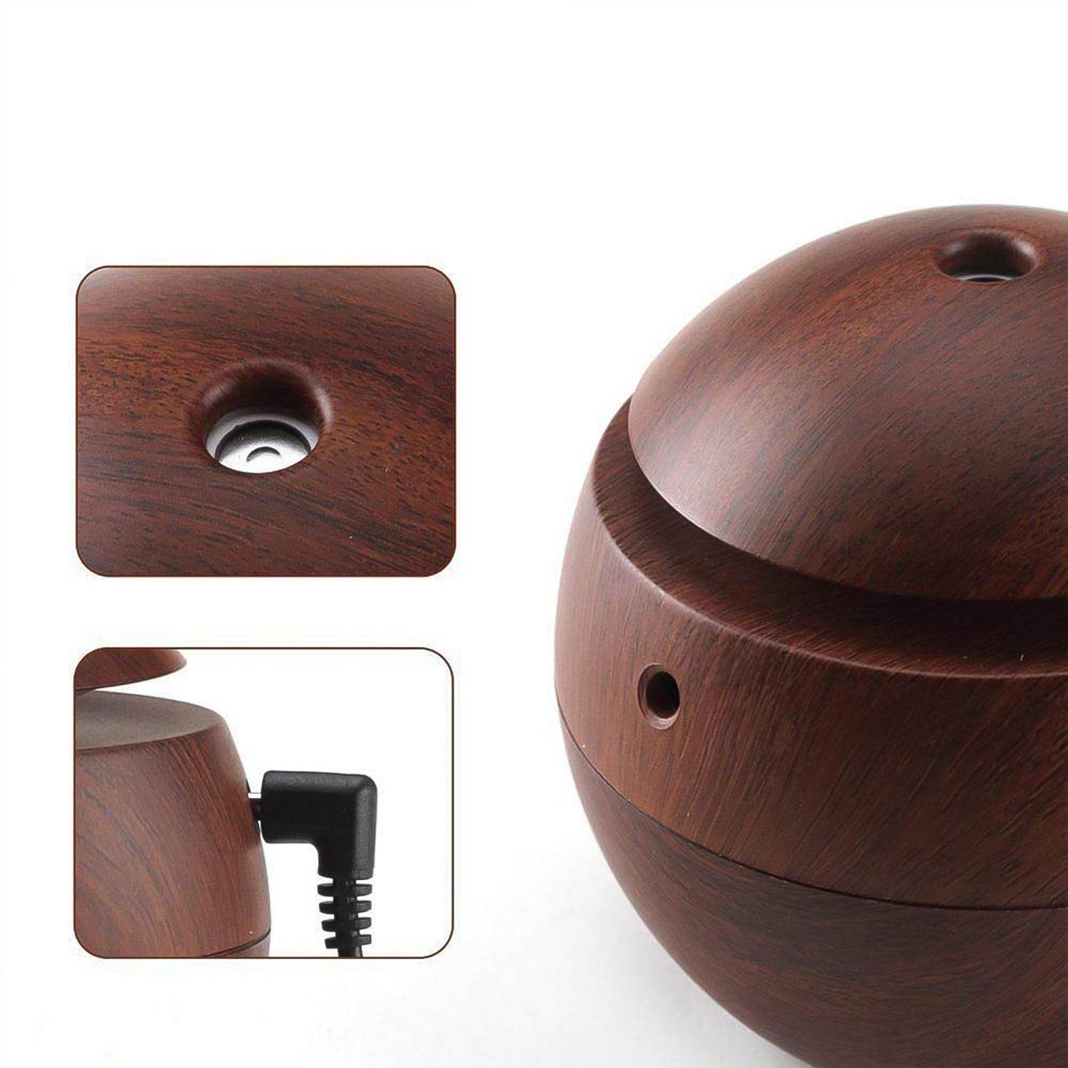 Ultrasonic Aromatherapy Humidifier Usb Desktop (130 Ml 1 Pc) - 9XShoppy