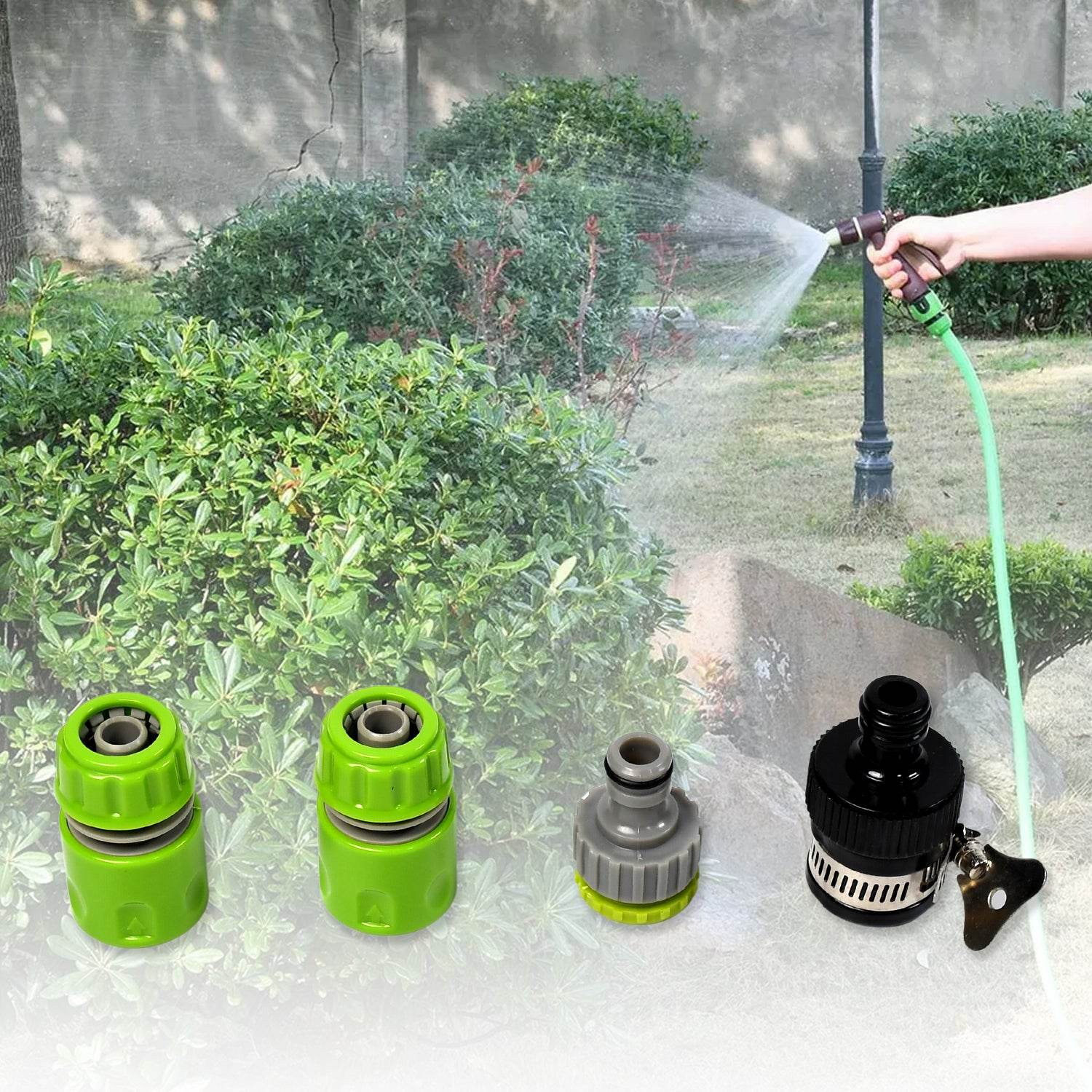 7525 Water Spray Nozzle Hose Sprayer High Pressure Long Range Zinc Alloy Rotatable For Gardening Spray Adjustable High Pressure Car Washer Washing Water Spray Gun - 9XShoppy