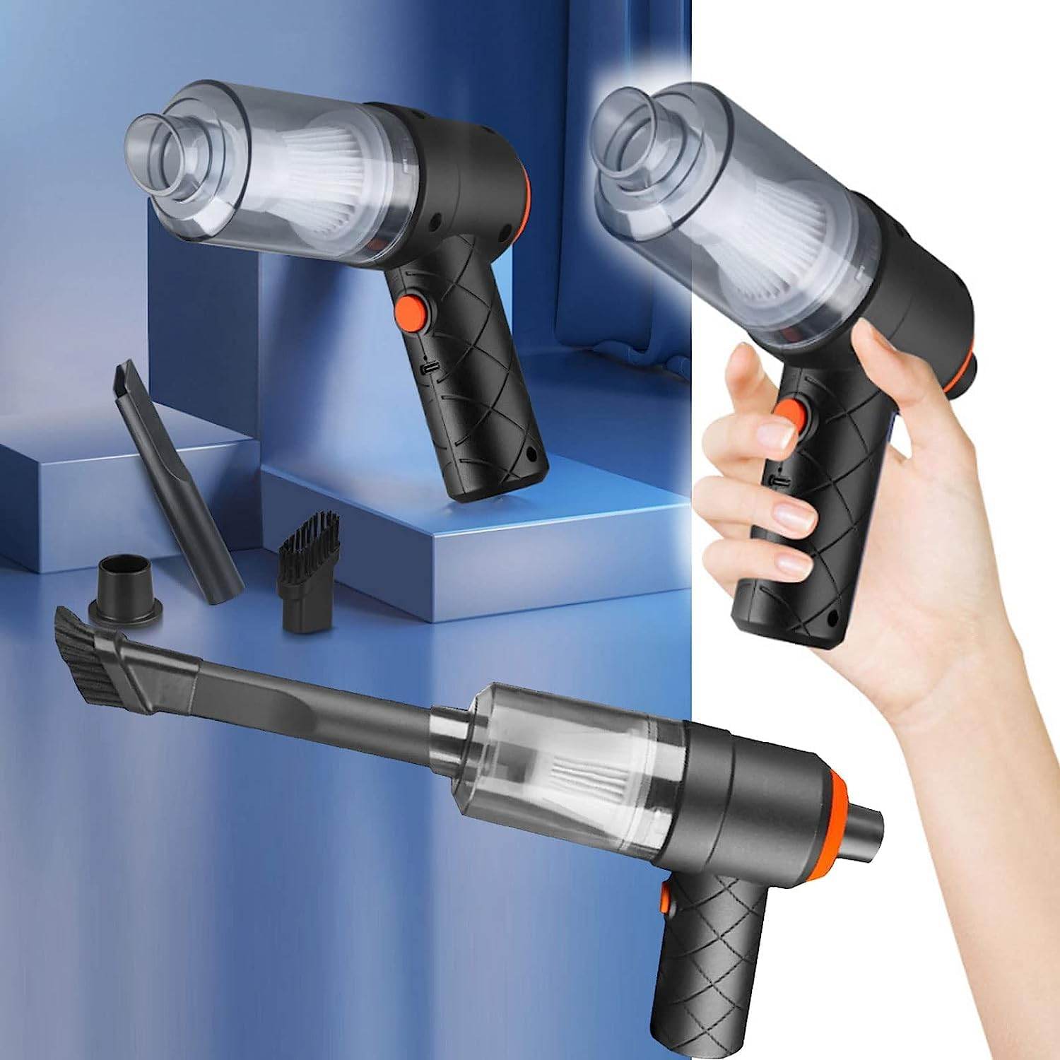 Vacuum Cleaner Dust Collection 2 In 1 Car - 9XShoppy