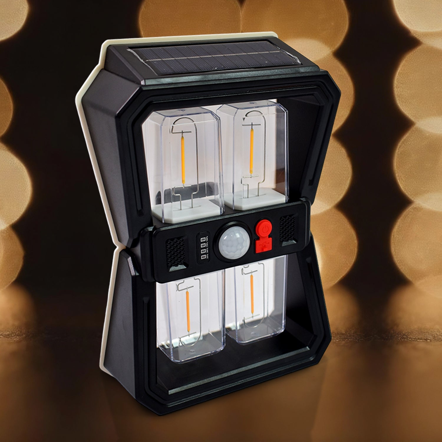 Solar Wall Lantern Light With 3 Modes  Motion Sensor (1 Pc)