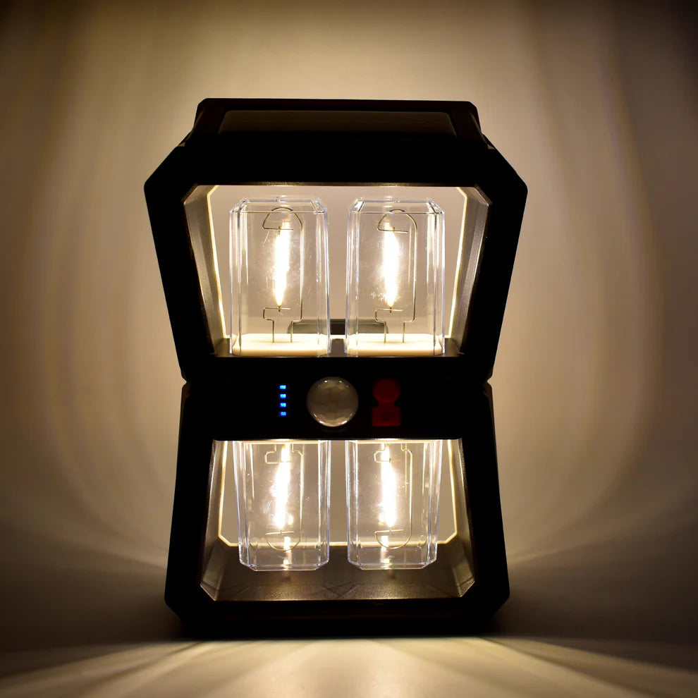 Solar Wall Lantern Light With 3 Modes  Motion Sensor (1 Pc)