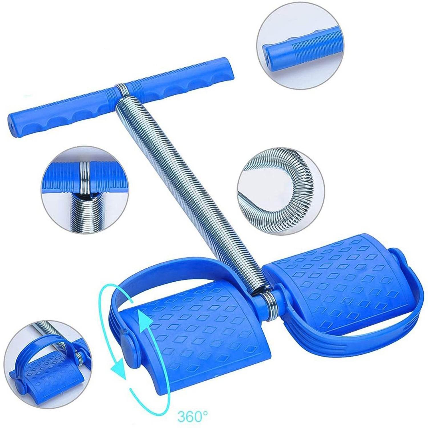 Spring Tension Pull Rope Resistance Band Exercise Strap Single Spring (1 Pc) - 9XShoppy