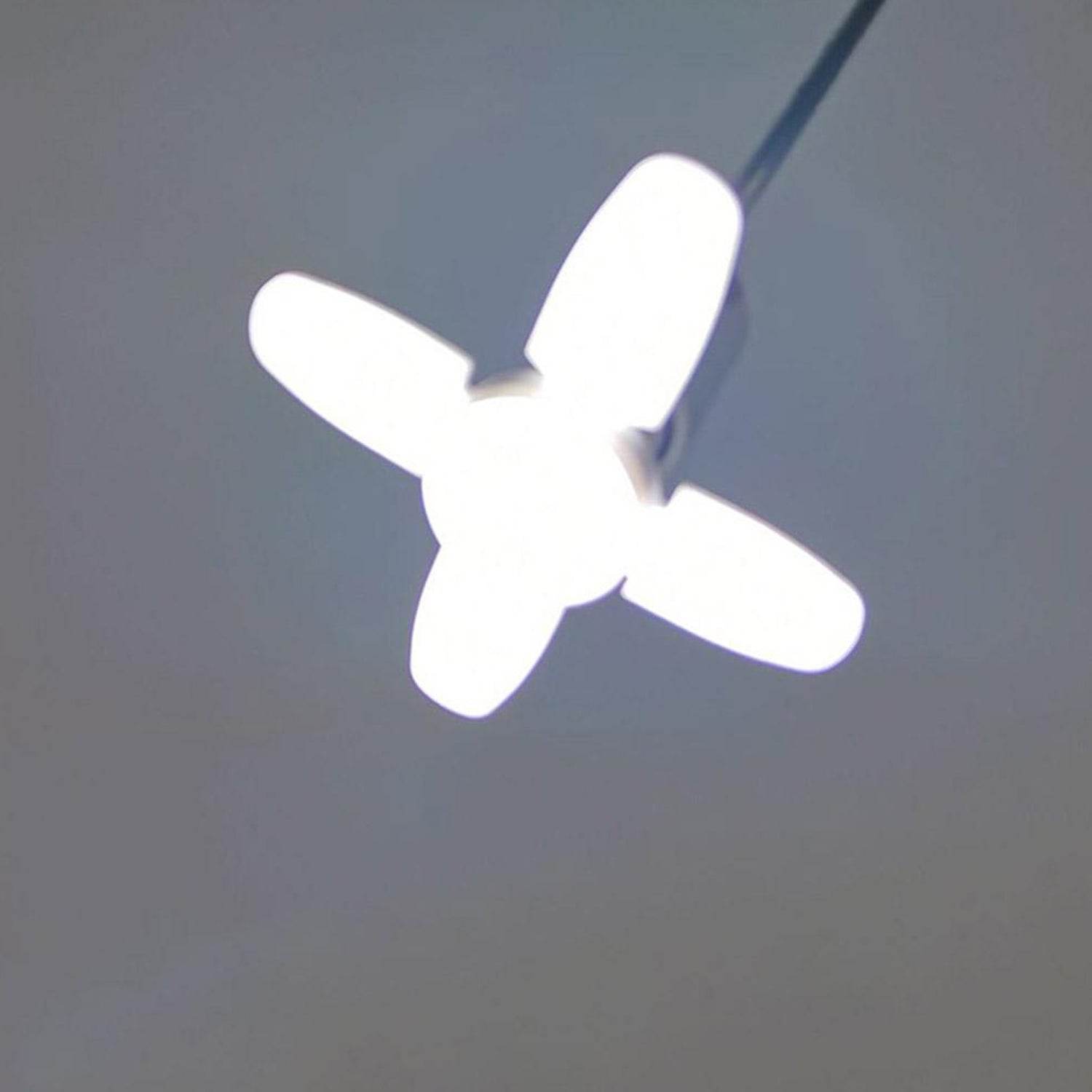 6179 Fan Blade Led Bulb 28v Foldable Led Blade Fan Bulb ( 1 Pc ) - 9XShoppy