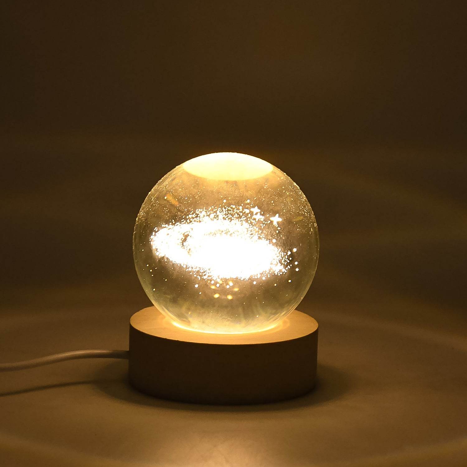 3d Crystal Ball Lamps With Base (1 Pc) - 9XShoppy
