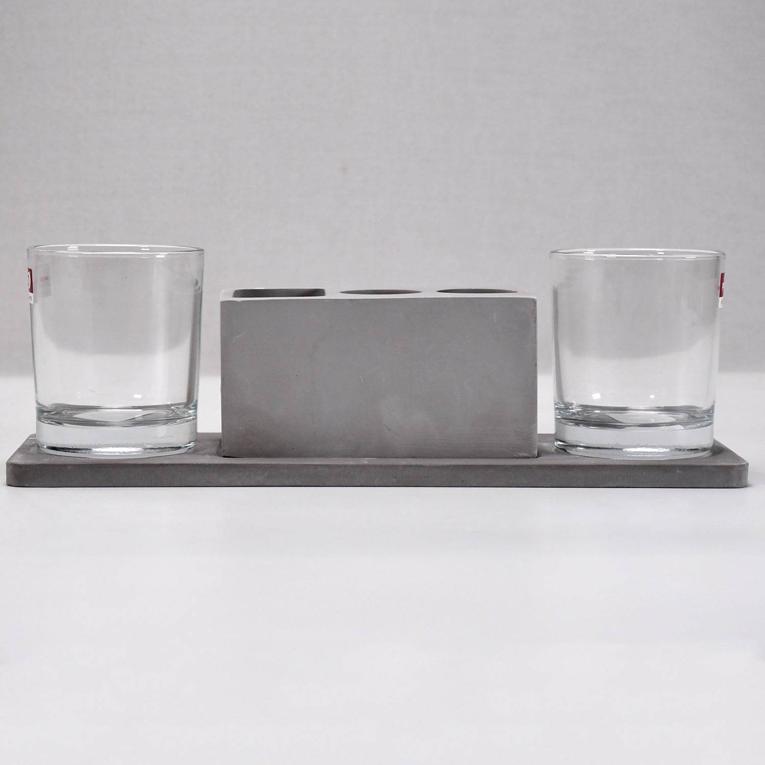 5223 2wine Glass Marbal Holder New Attractive Design For Hotel Cafes Use - 9XShoppy