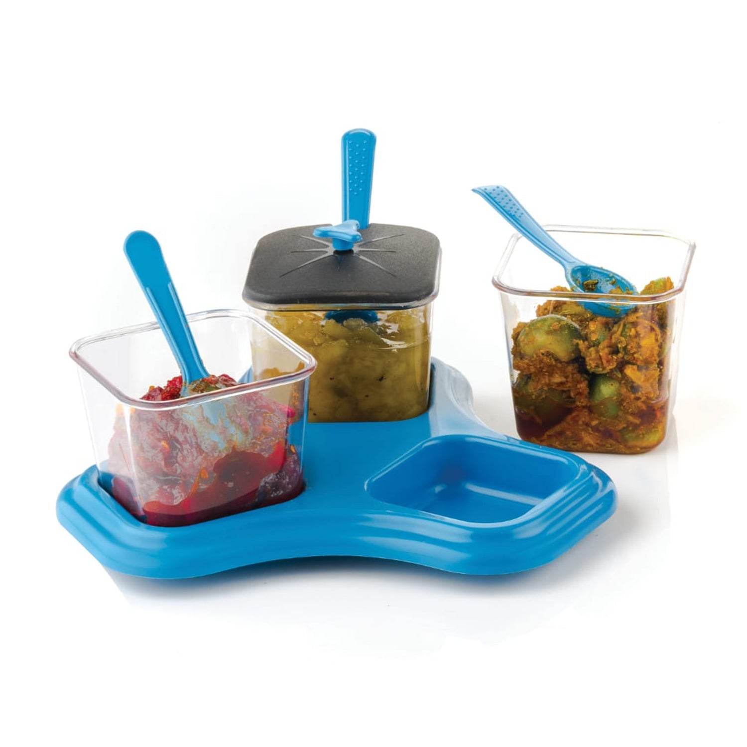 2736 3 Pc Dining Set Used As A Cutlery Set For Serving Food Purposes And Sweet Dishes And All In All Kinds Of Household And Official Places Etc. - 9XShoppy