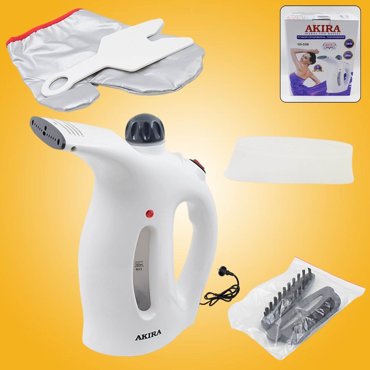 Portable Handheld Garment Facial Steamer (1 Pc) - 9XShoppy