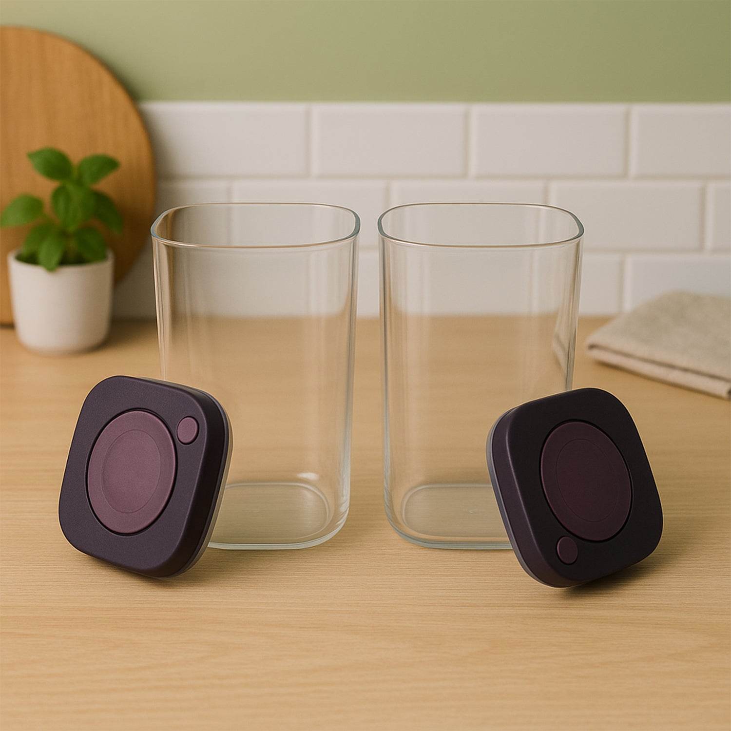 Supermom Airtight Kitchen Storage Containers (2 Pc Set 1200ml) - 9XShoppy