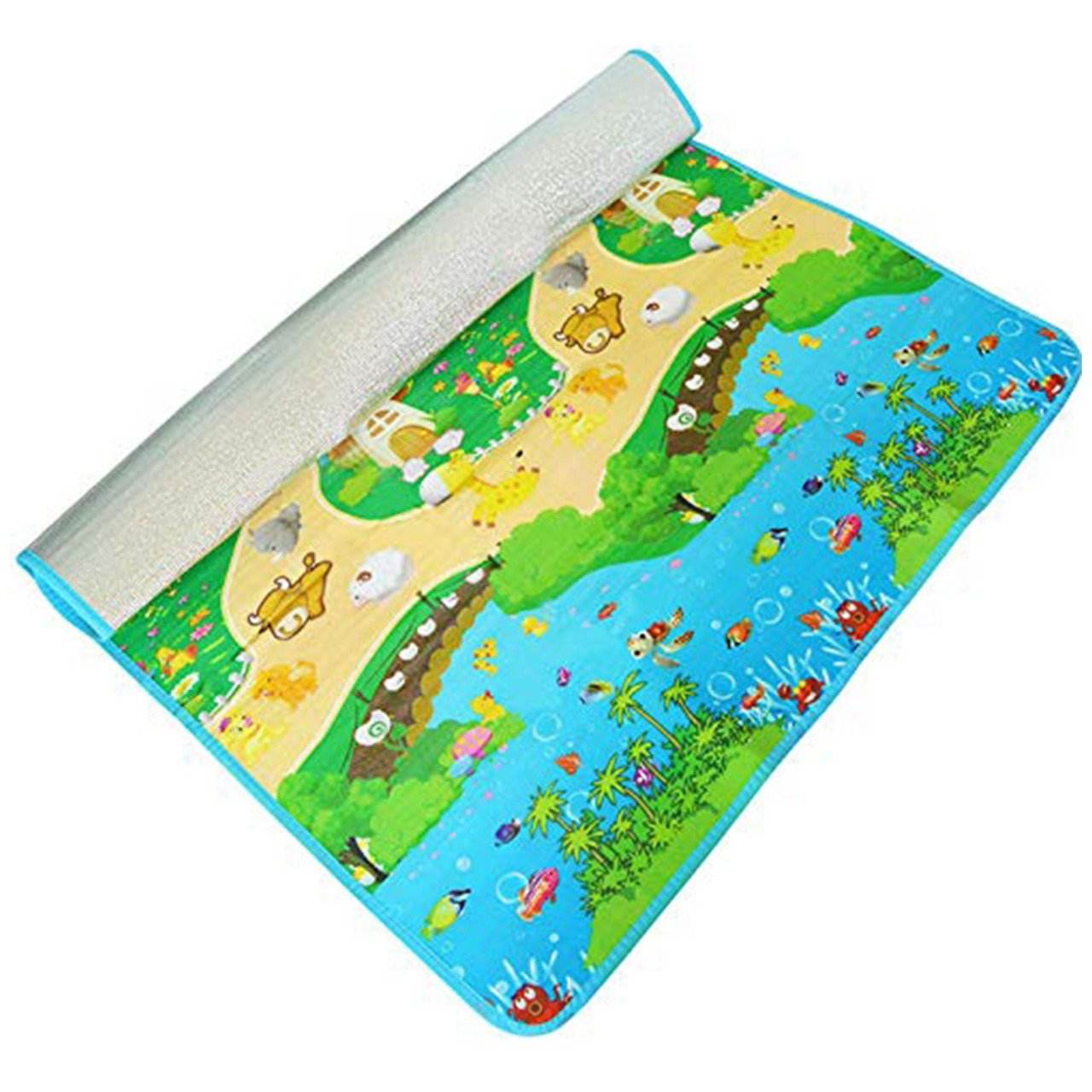 Waterproof Single Side Baby Play Crawl Floor Mat - 9XShoppy